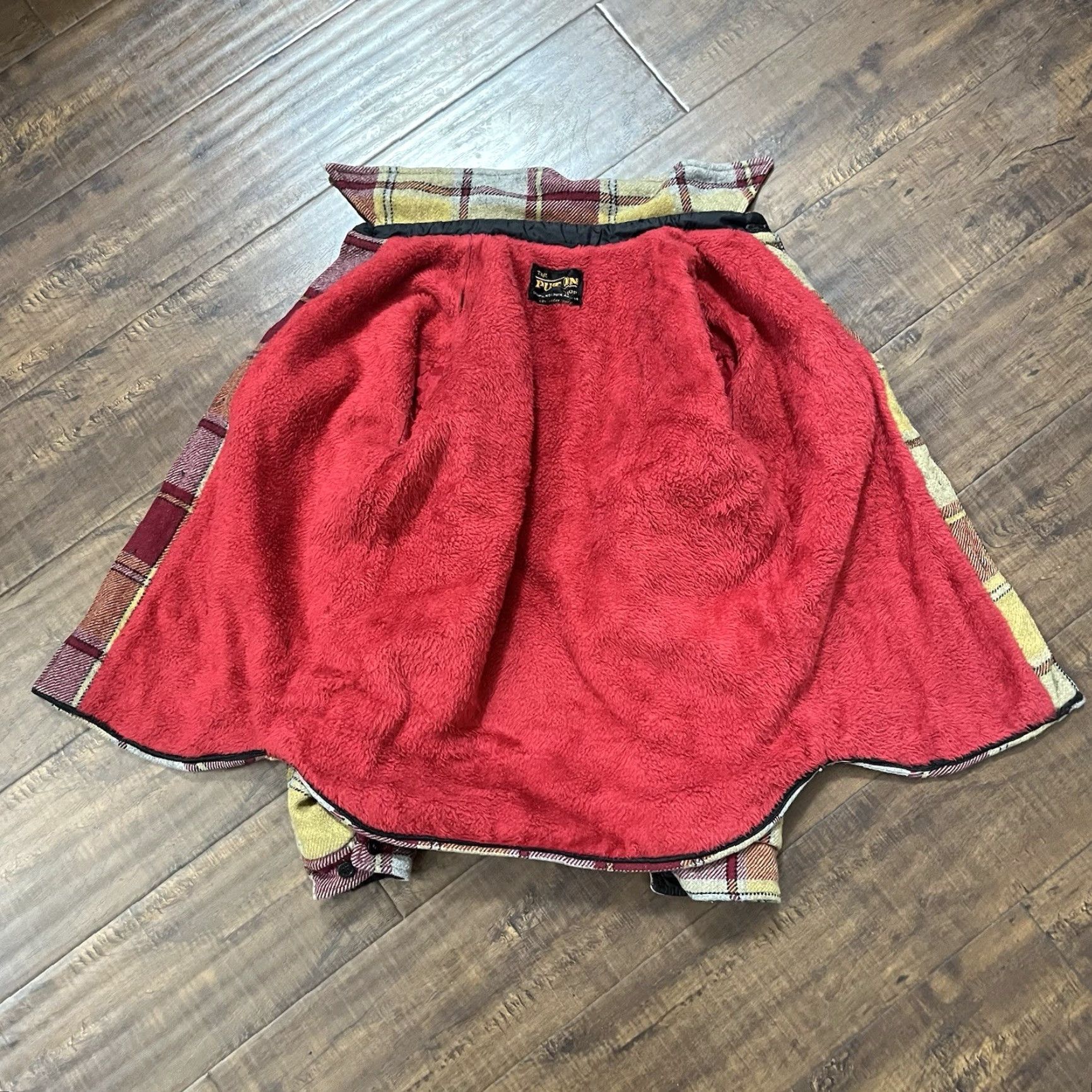 Sears VINTAGE Sears 1960s Chore Jacket Fleece Flannel Cotton Casual S Mens Red Size US S / EU 44-46 / 1 - 3 Thumbnail