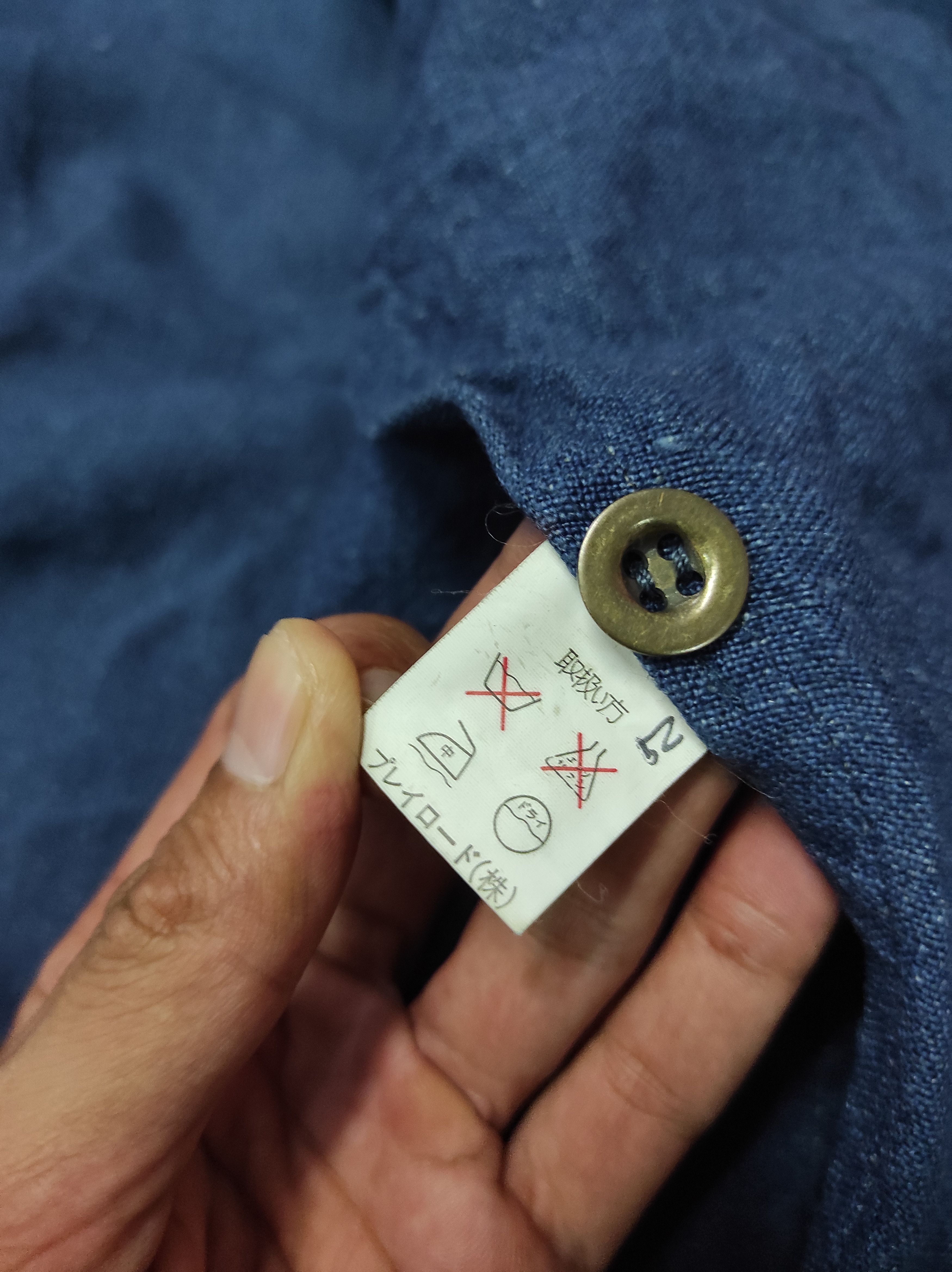 Japanese Brand VINTAGE PACCINO DENIM BOMBER JACKET Size US L / EU 52-54 / 3 - 11 Thumbnail
