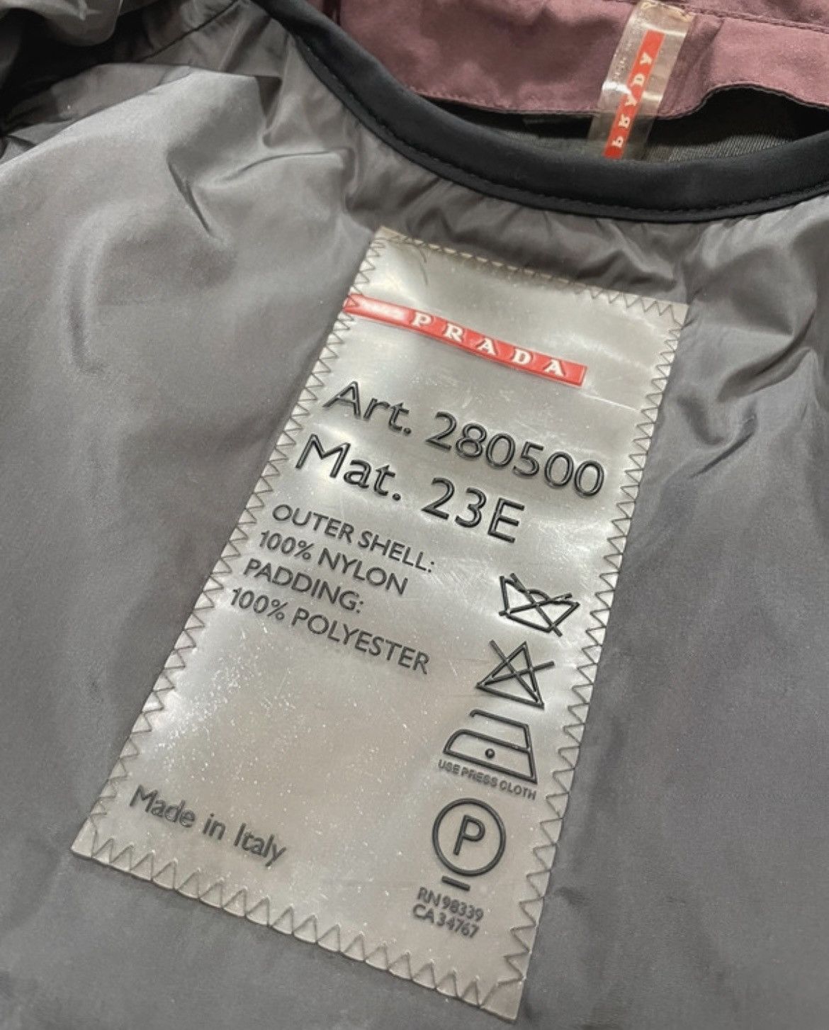 Y2k Vintage Prada x Goretex 2 in 1 anorak Jacket