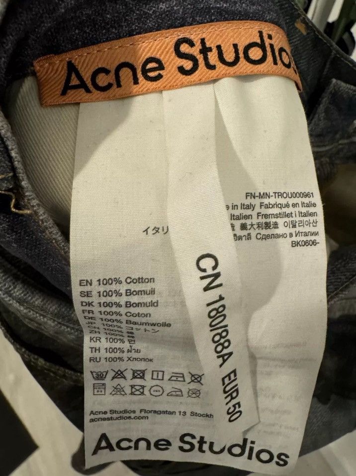 Acne Studios Acne Studios 3D printed jeans 2411-Nextarrow Size US 34 / EU 50 - 3 Thumbnail