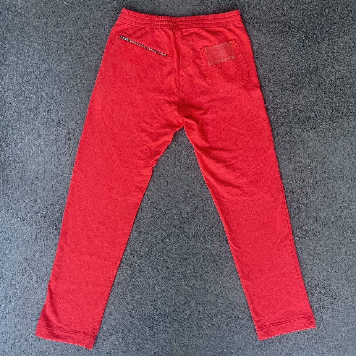 Gosha Rubchinskiy Gosha Rubchinskiy Red Sweatpants Size US 30 / EU 46 - 2 Thumbnail