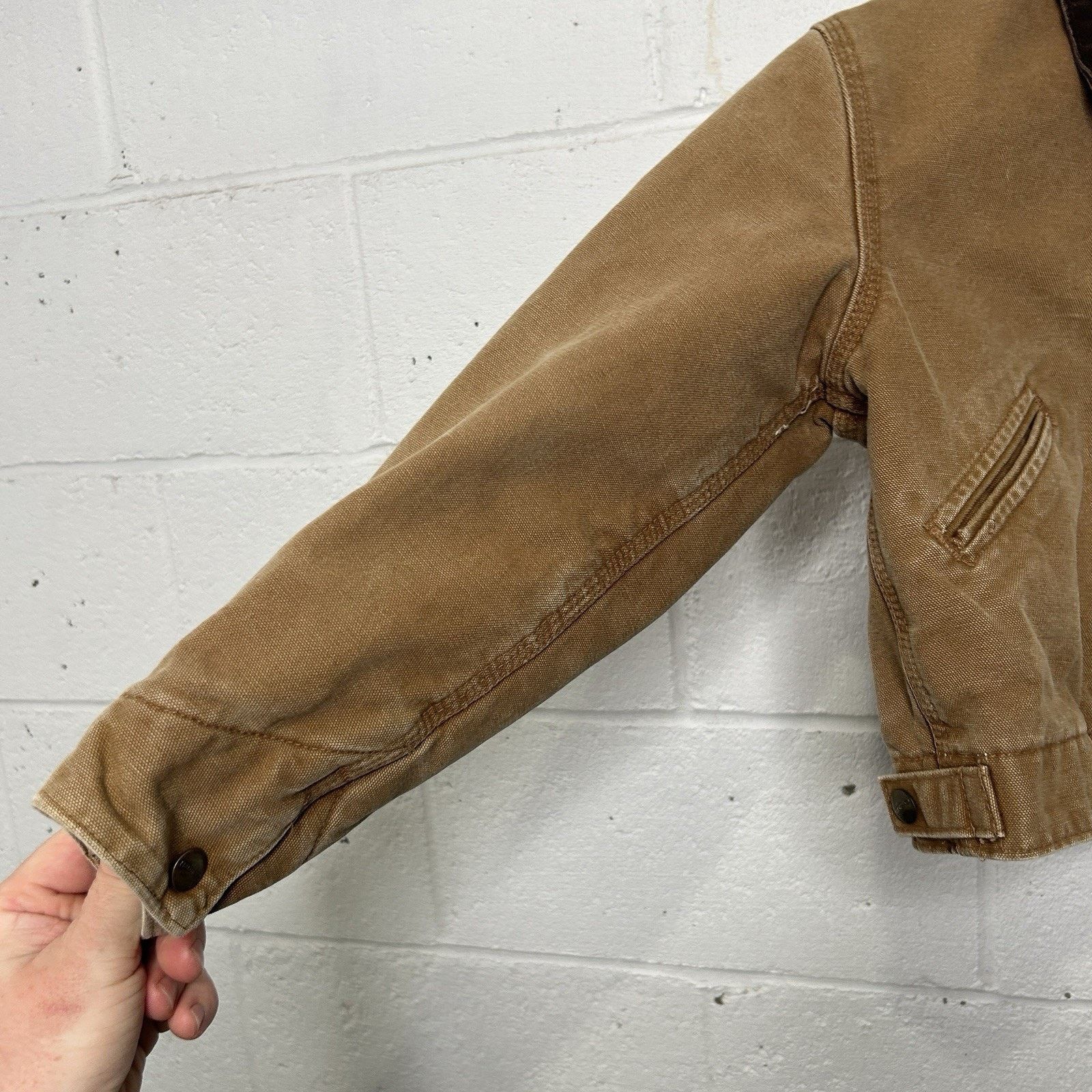 Carhartt Y2K Carhartt Sherpa-Lined Detroit Jacket “Brown” YYJ97 BRN Size US M / EU 48-50 / 2 - 5 Thumbnail