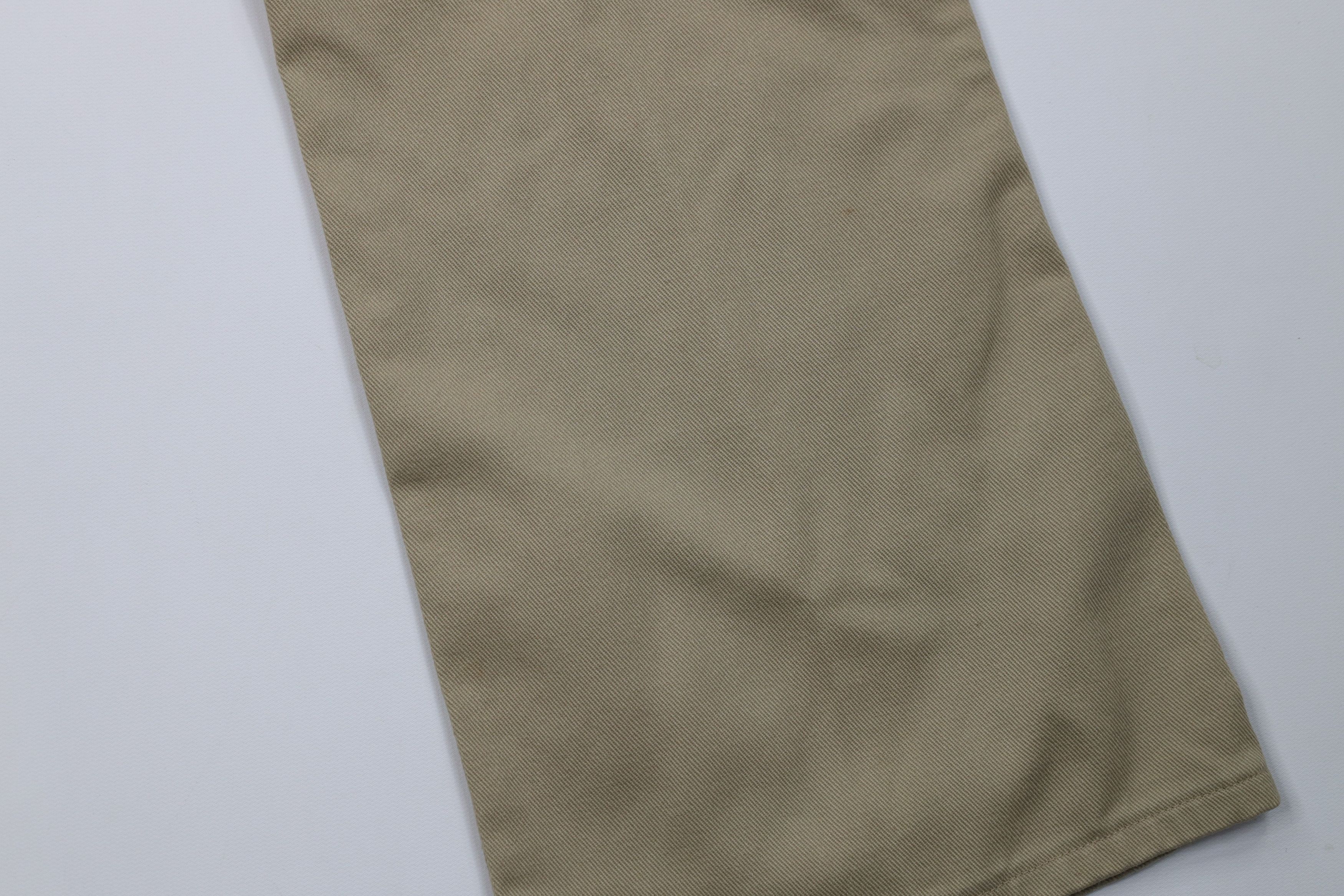 Vintage Vintage 70s Streetwear Bell Bottoms Denim Jeans Beige USA Size US 36 / EU 52 - 12 Thumbnail