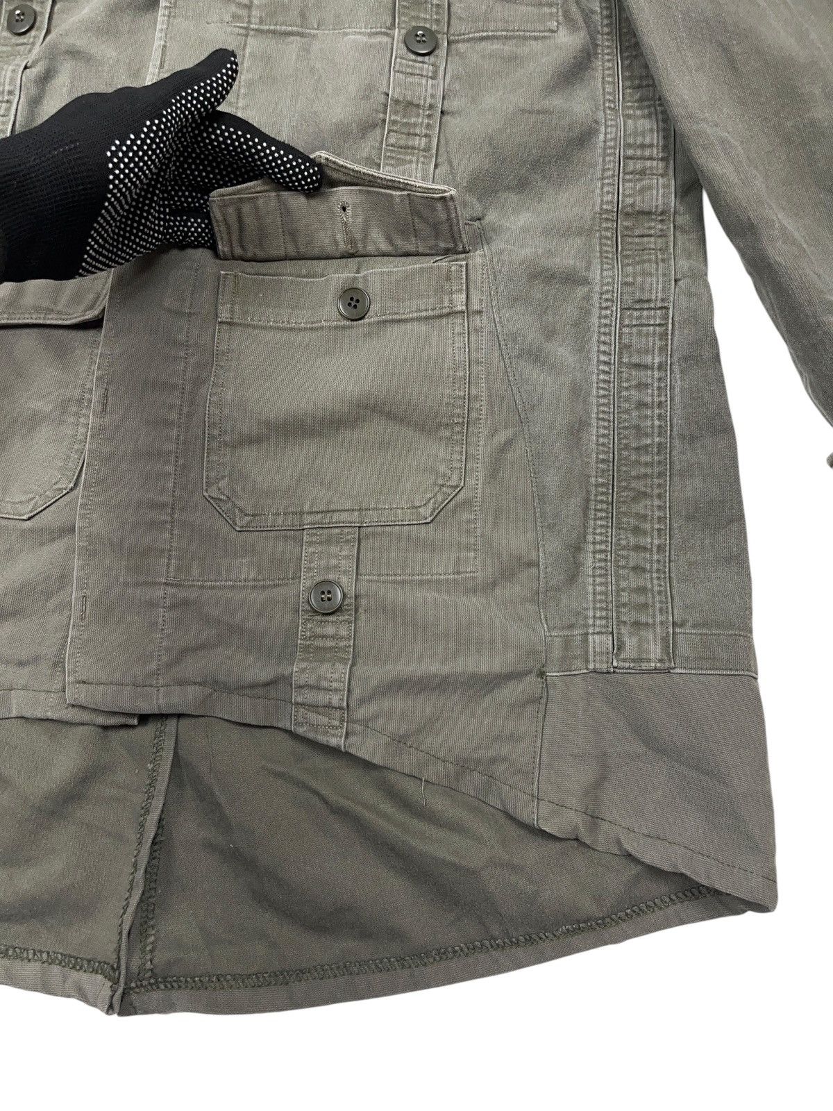 Vintage Vintage 70s Bundeswehr Moleskin Jacket Apocalyptic Style Size US L / EU 52-54 / 3 - 5 Thumbnail