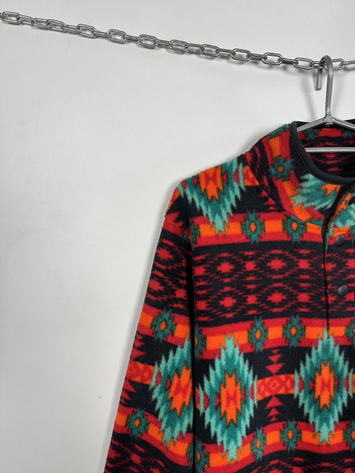 Aztech Mountain Free Nature Aztec Fleece Pullover Vintage Outdoor Size L Size US L / EU 52-54 / 3 - 3 Thumbnail