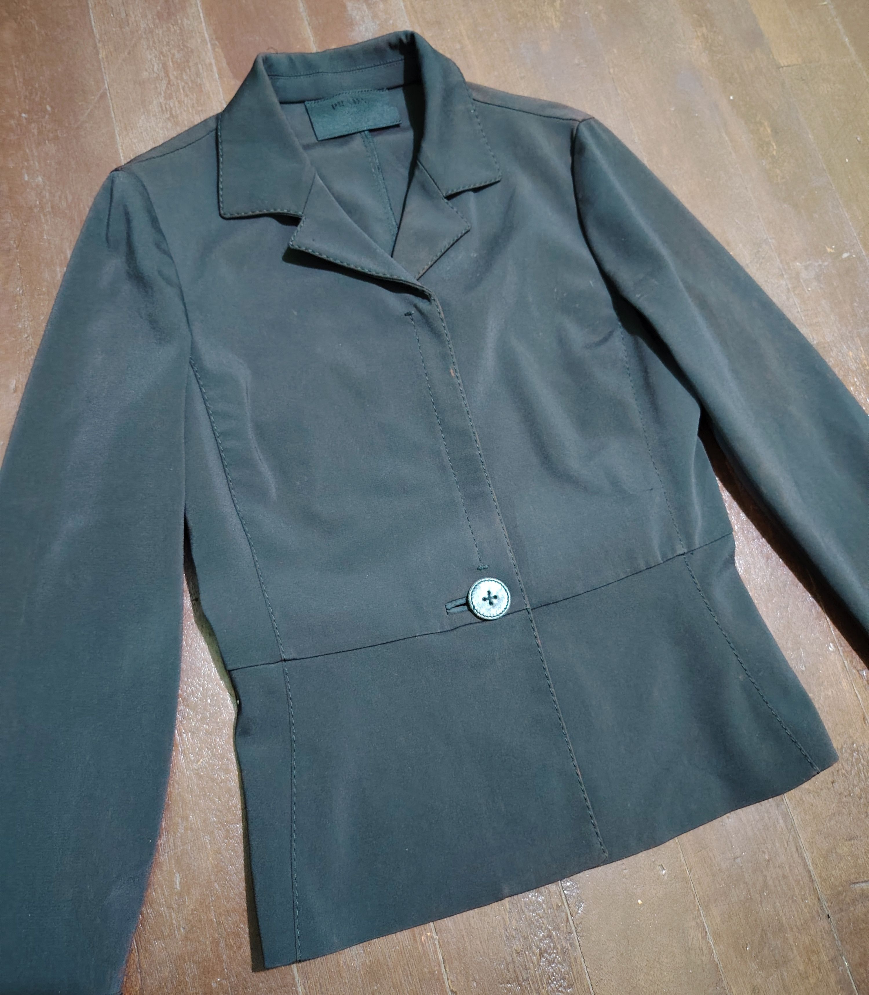 Prada PRADA - Vintage - Tech Blazer Jacket Size M / US 6-8 / IT 42-44 - 2 Thumbnail