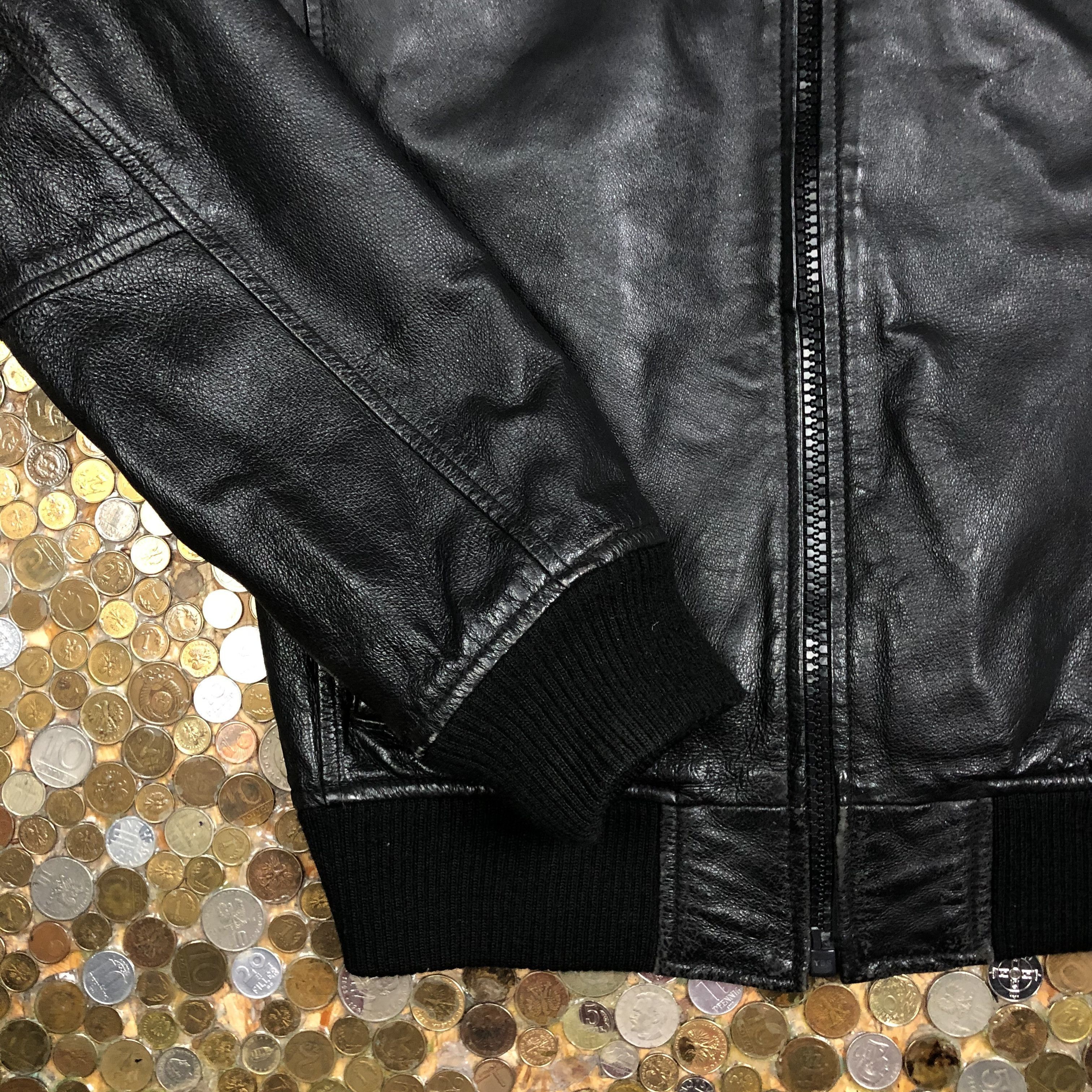 Vintage The Glory Days Vintage bomber Leather Jacket 90's Size US M / EU 48-50 / 2 - 3 Thumbnail