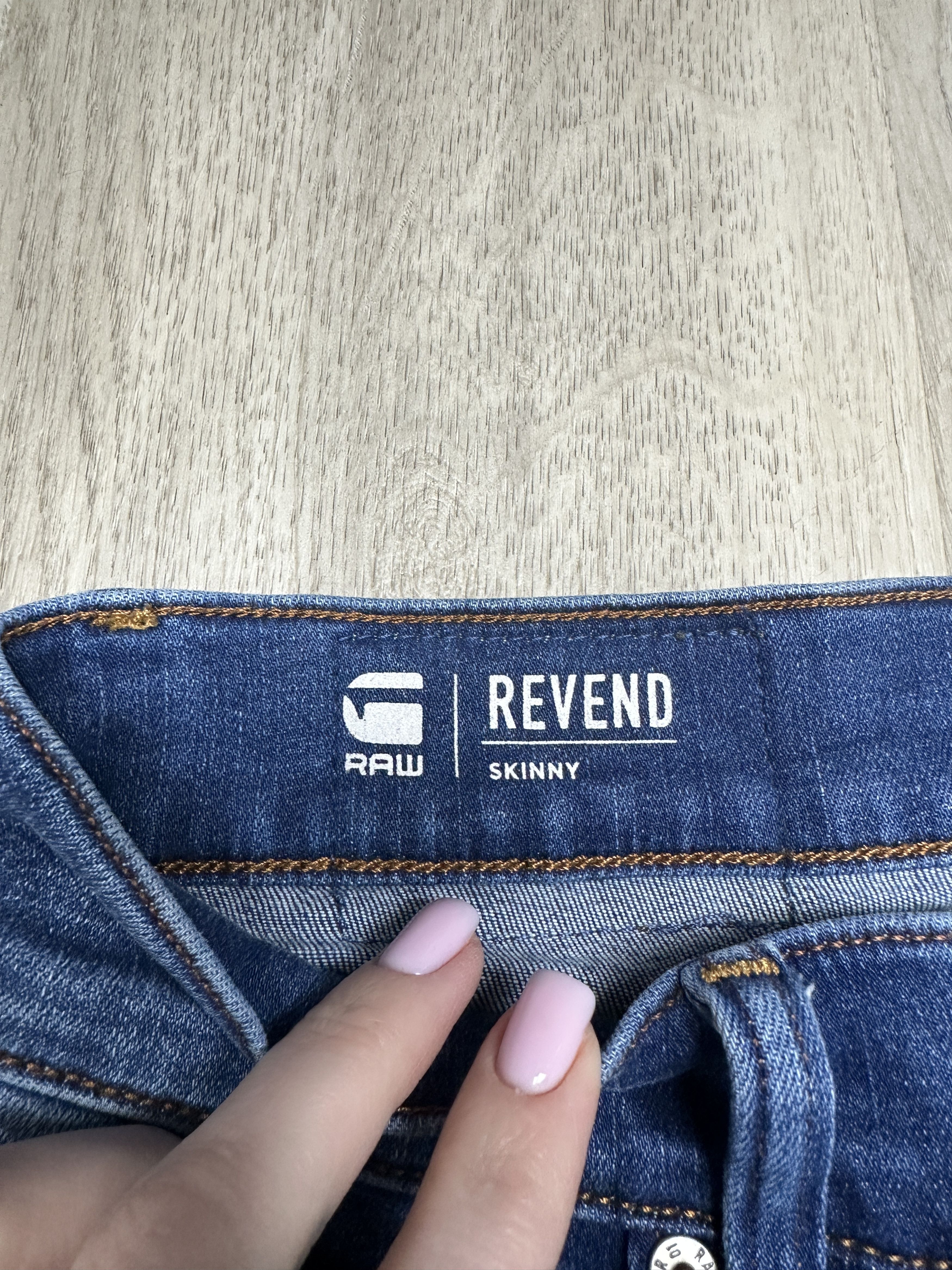 G-Star G Star Raw Mens Revend Skinny Denim Pants Jeans Size US 32 / EU 48 - 3 Thumbnail