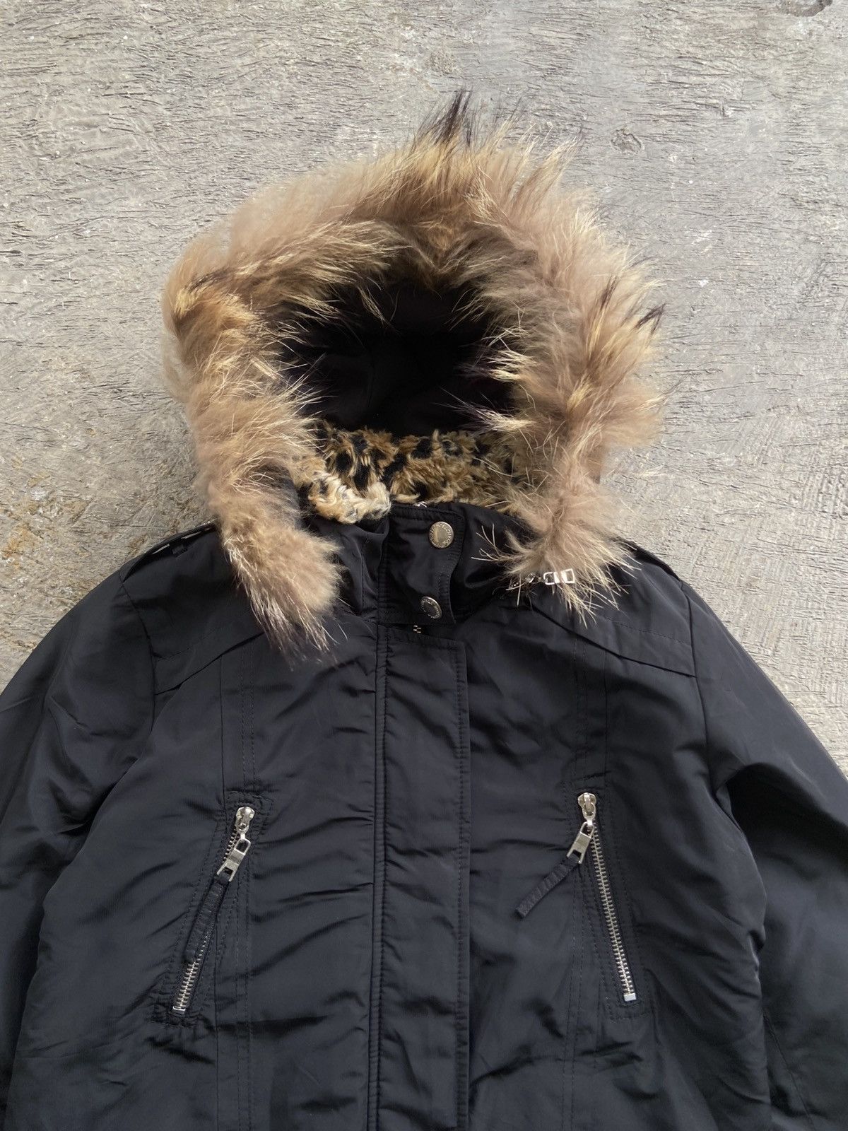 KMRii 2000s Gum Sang - Apocalypse Style Fur Hoodie Jacket Size M / US 6-8 / IT 42-44 - 3 Thumbnail