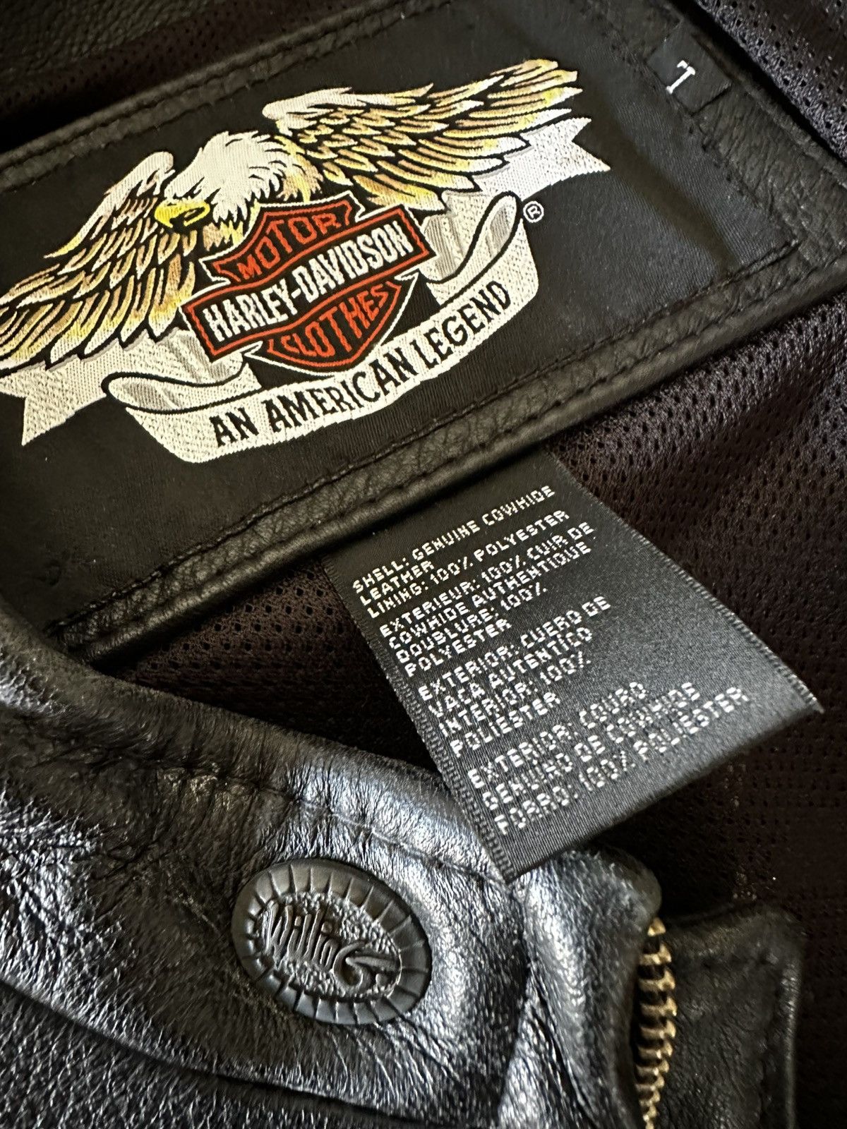 Harley Davidson Harley-Davidson Willie G Limited Edition Leather Jacket Size US L / EU 52-54 / 3 - 11 Thumbnail