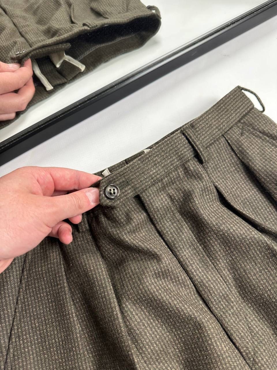 Bogner 80s West Germany Bogner Wool Trouser Old Money Classic Size US 31 - 5 Thumbnail