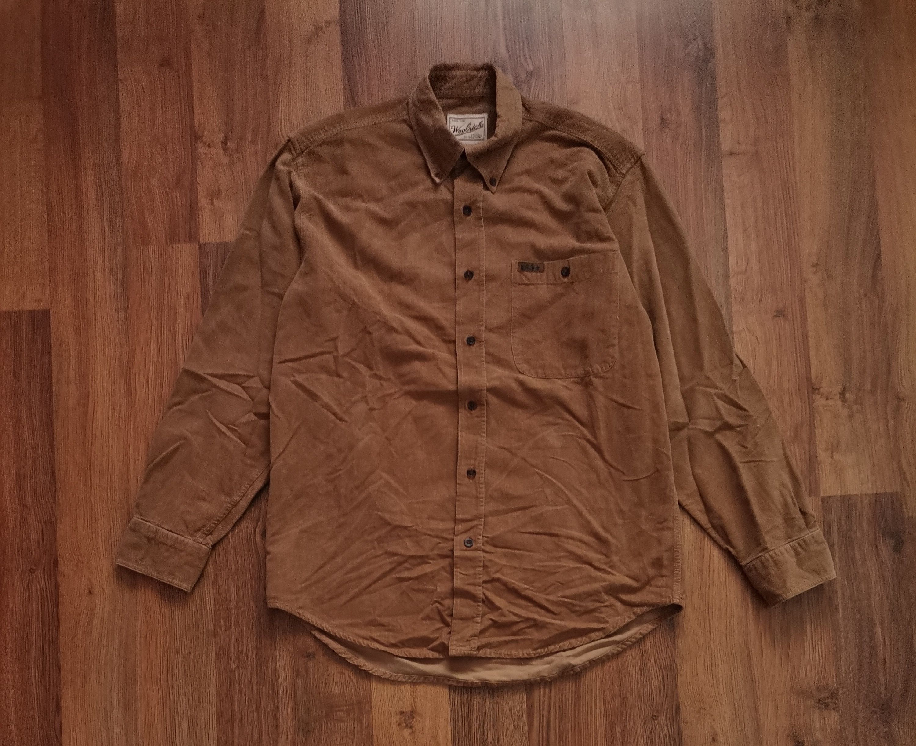 Vintage × Woolrich Woolen Mills Vintage Woolrich Corduroy Shirt Size US M / EU 48-50 / 2 - 1 Thumbnail