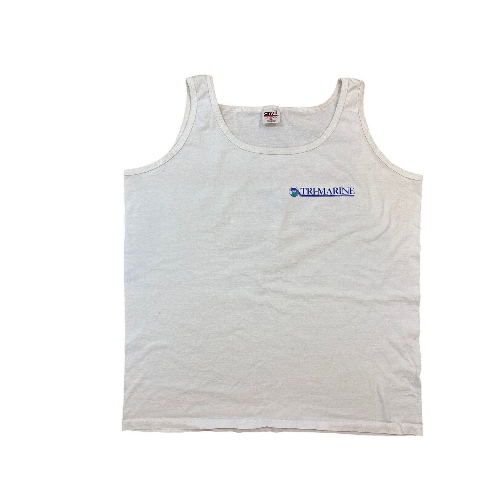 Anvil Vtg 1998 Coupe du Monde France 98 Tri-Marine tank top XL Size US XL / EU 56 / 4 - 3 Thumbnail