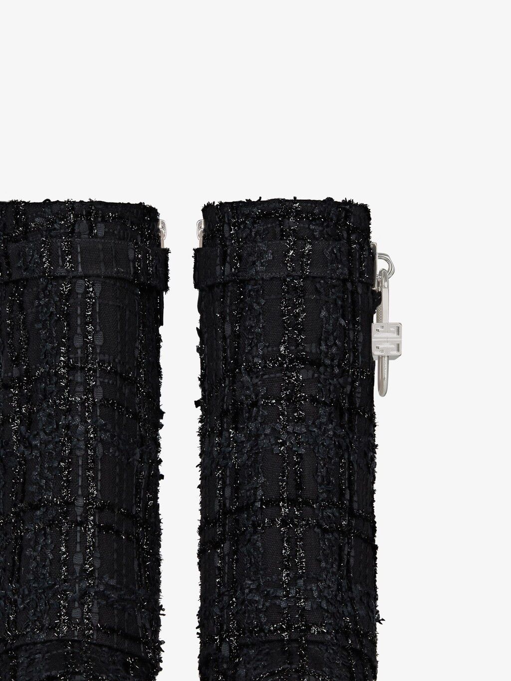 Givenchy o1w1db10525 Shark Lock Ankle Boots in Black Size US 5 / IT 35 - 5 Thumbnail