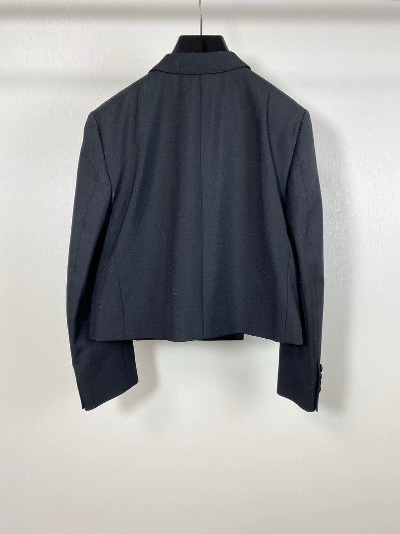 Celine Celine Short Cropped Blazer Jacket Size US S / EU 44-46 / 1 - 2 Thumbnail