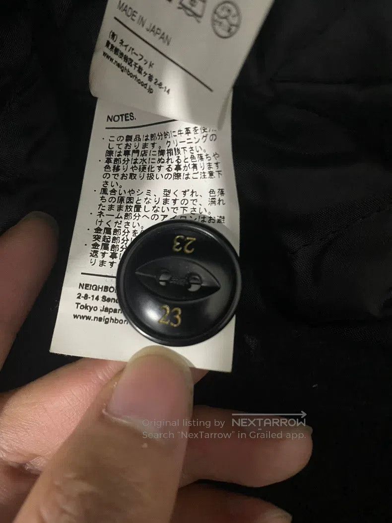 Neighborhood Neighborhood Black Wool Coat Size US M / EU 48-50 / 2 - 8 Thumbnail