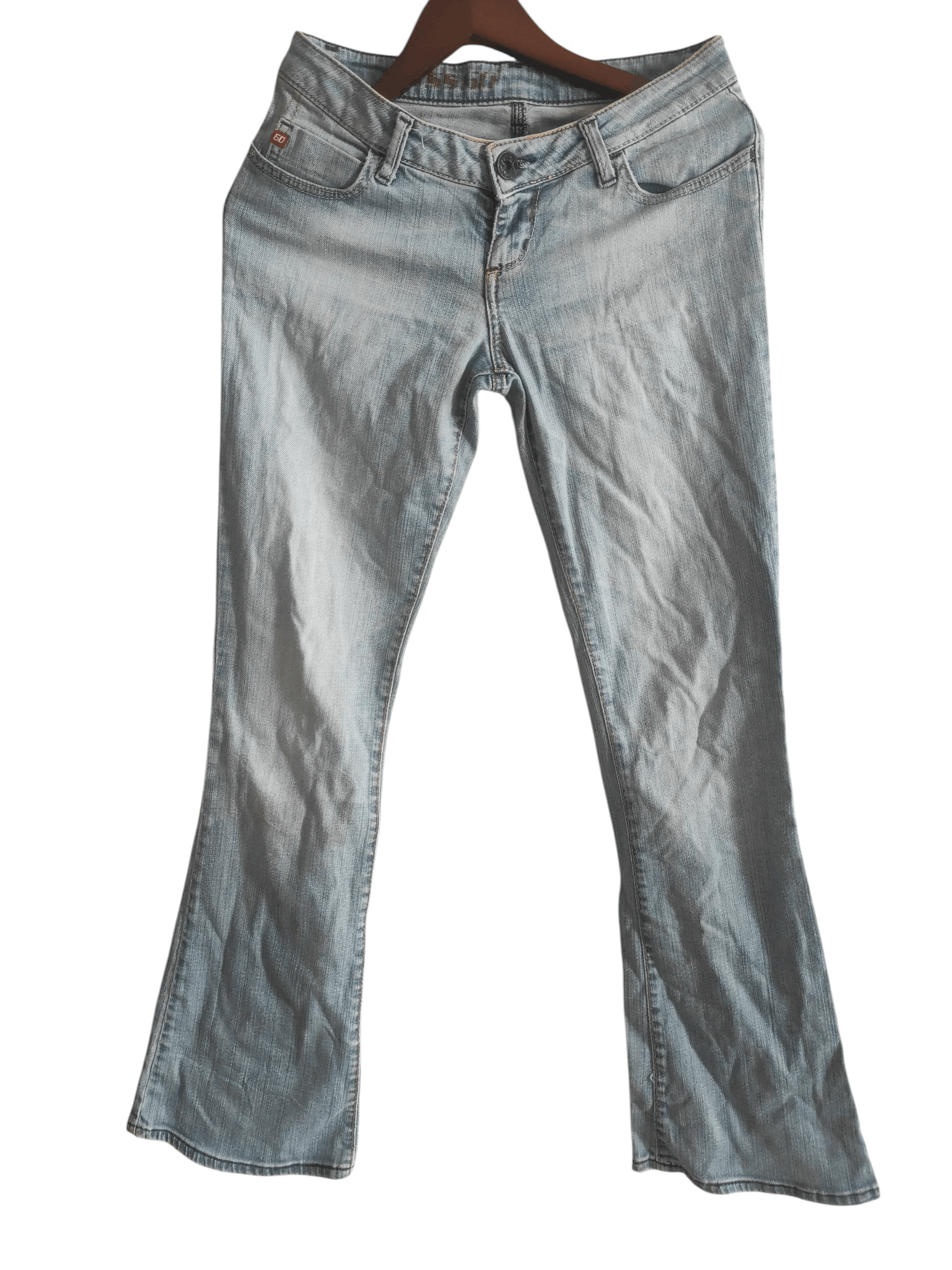 Miss SIxty Vintage Y2K Ultra Low Rise Stretch Bootcut Jeans