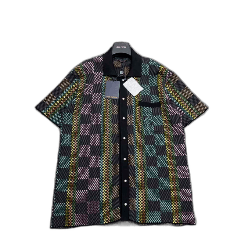 Louis Vuitton Louis Vuitton Colorful Short Sleeve Shirt-yf Size US S / EU 44-46 / 1 - 1 Thumbnail
