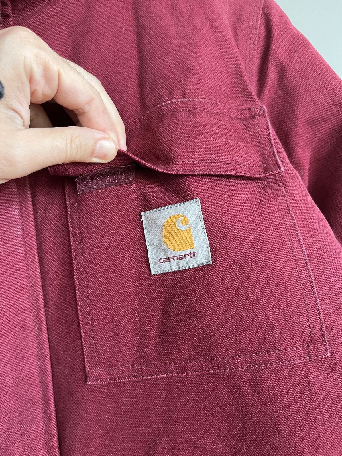 Carhartt Carhartt Vintage Siberian Parka Wine Red Cordura Parka Size US M / EU 48-50 / 2 - 8 Thumbnail