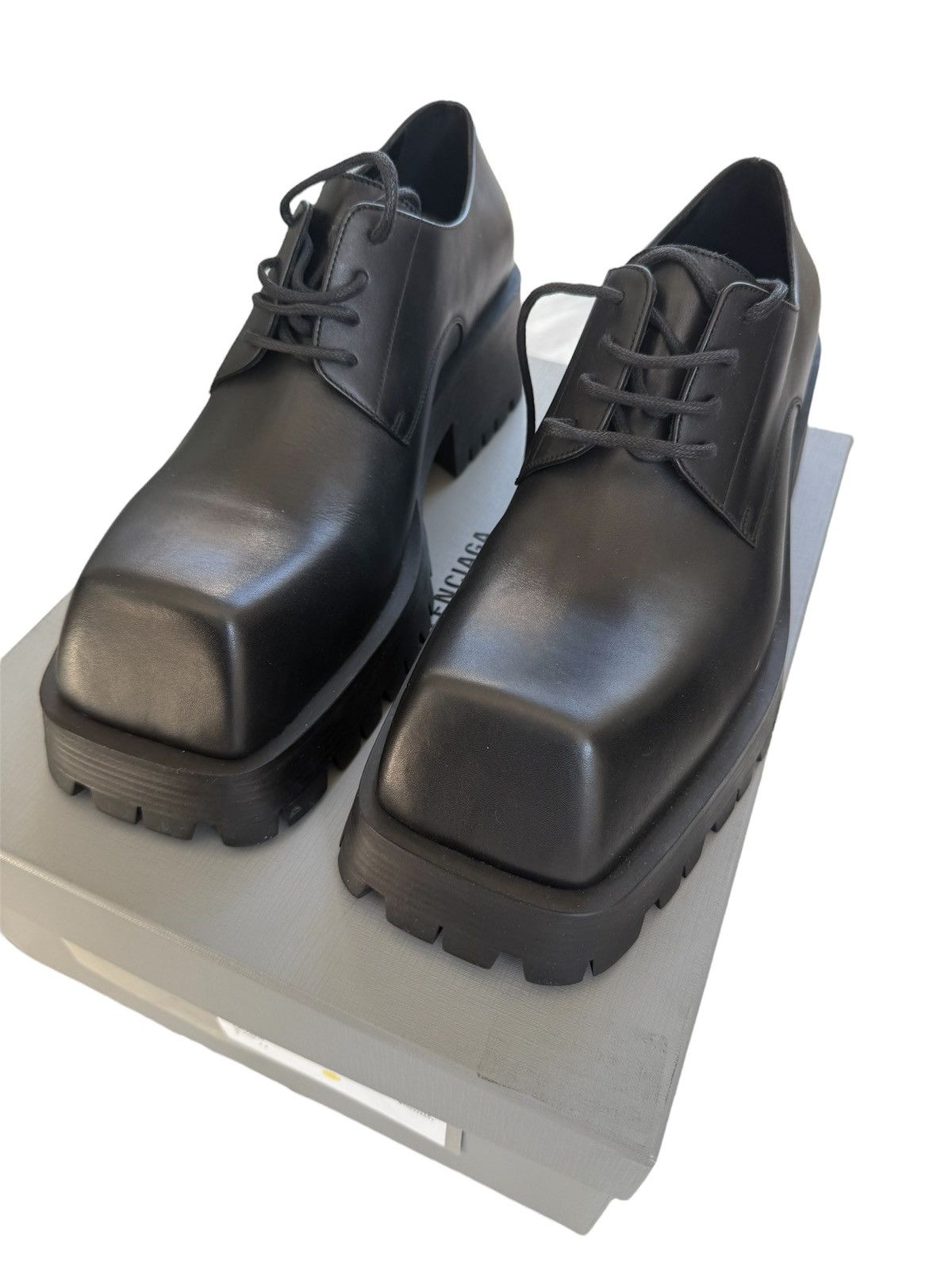 Balenciaga Balenciaga Derby Trooper Calfskin Size US 12 / EU 45 - 12 Thumbnail