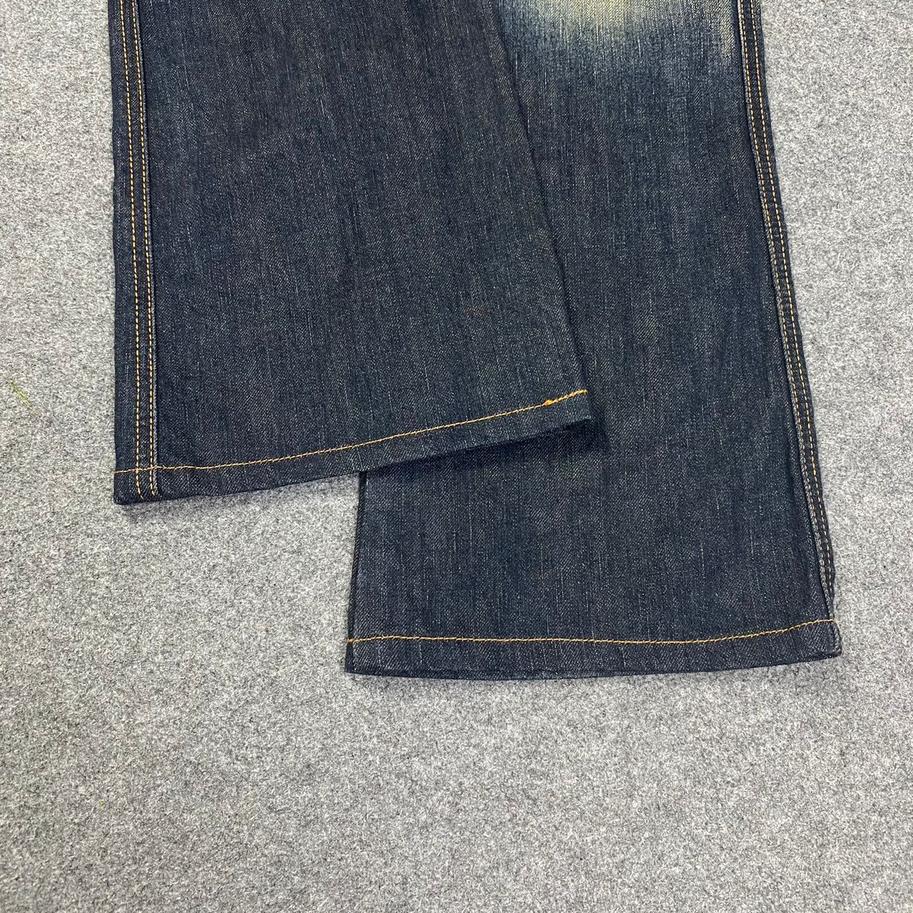 Edwin RARE DEWIN BLUE TRIP FLARE BOOTCUT DENIM JEANS Size US 32 / EU 48 - 6 Thumbnail