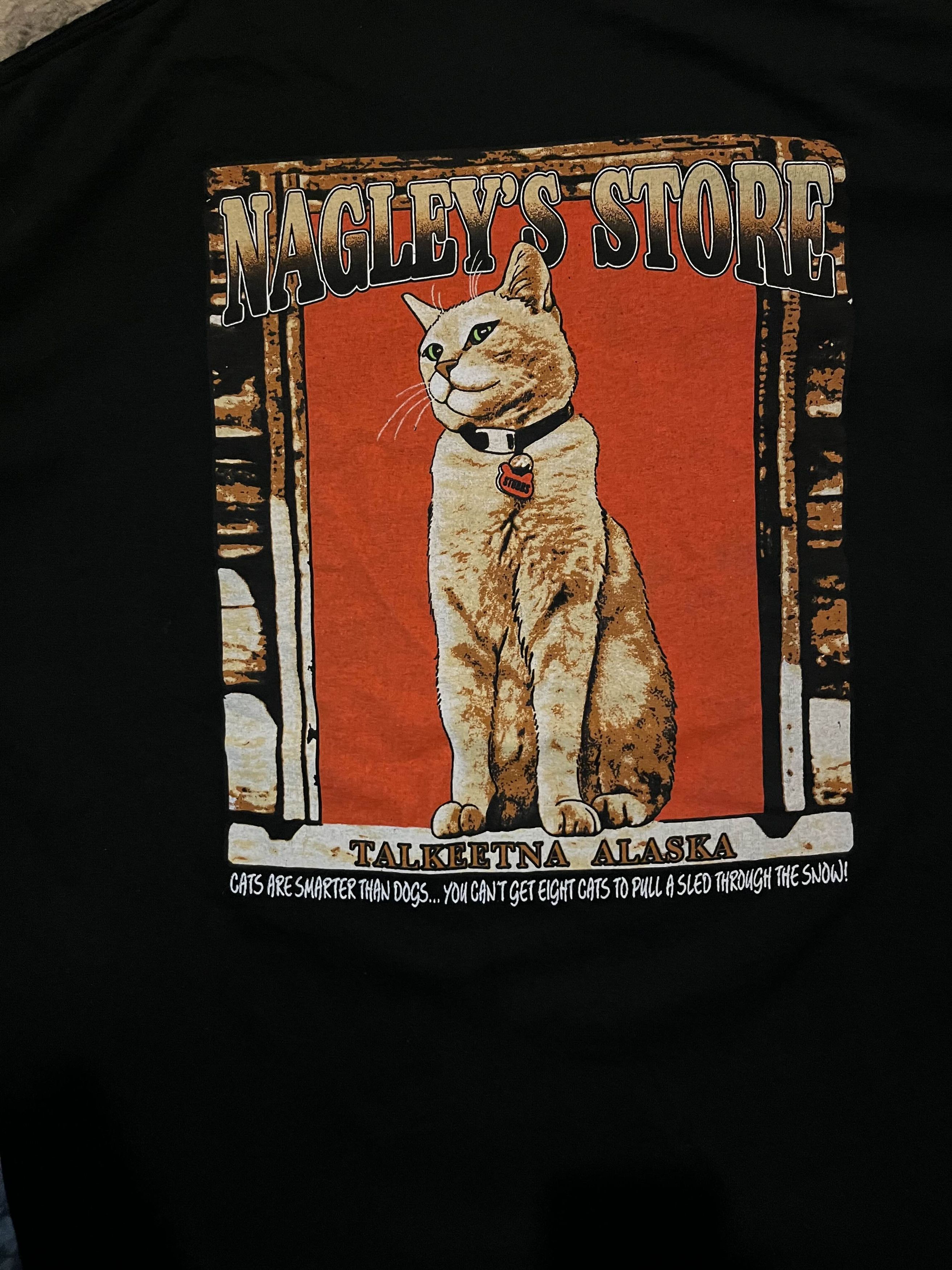 Gildan Cute & Funny 00s Talkeetna, Alaska Cat Shirt Size US L / EU 52-54 / 3 - 1 Thumbnail