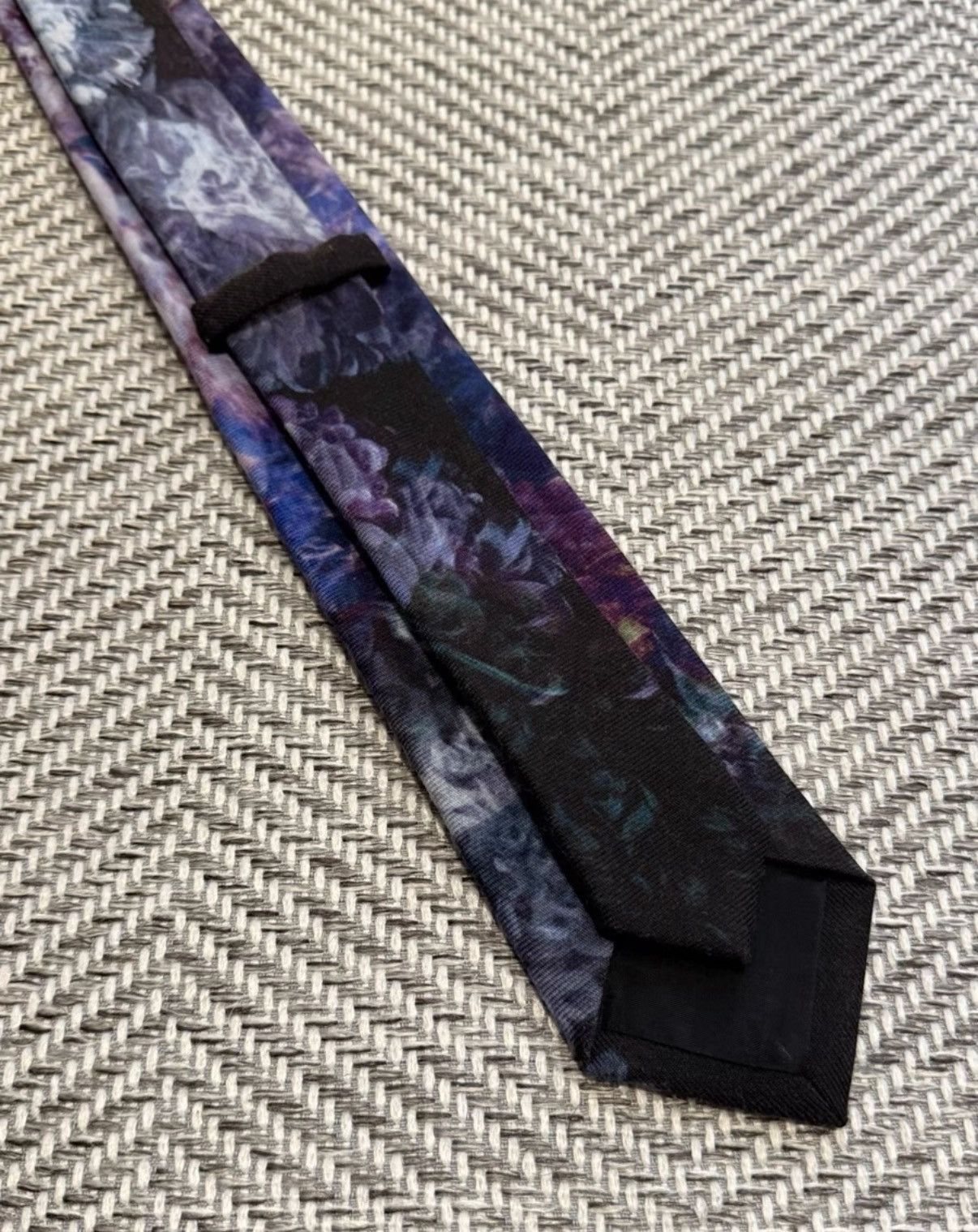 Lad Musician Lad Musician Blue Rose 20SS Floral Tie K24 Size ONE SIZE - 6 Thumbnail