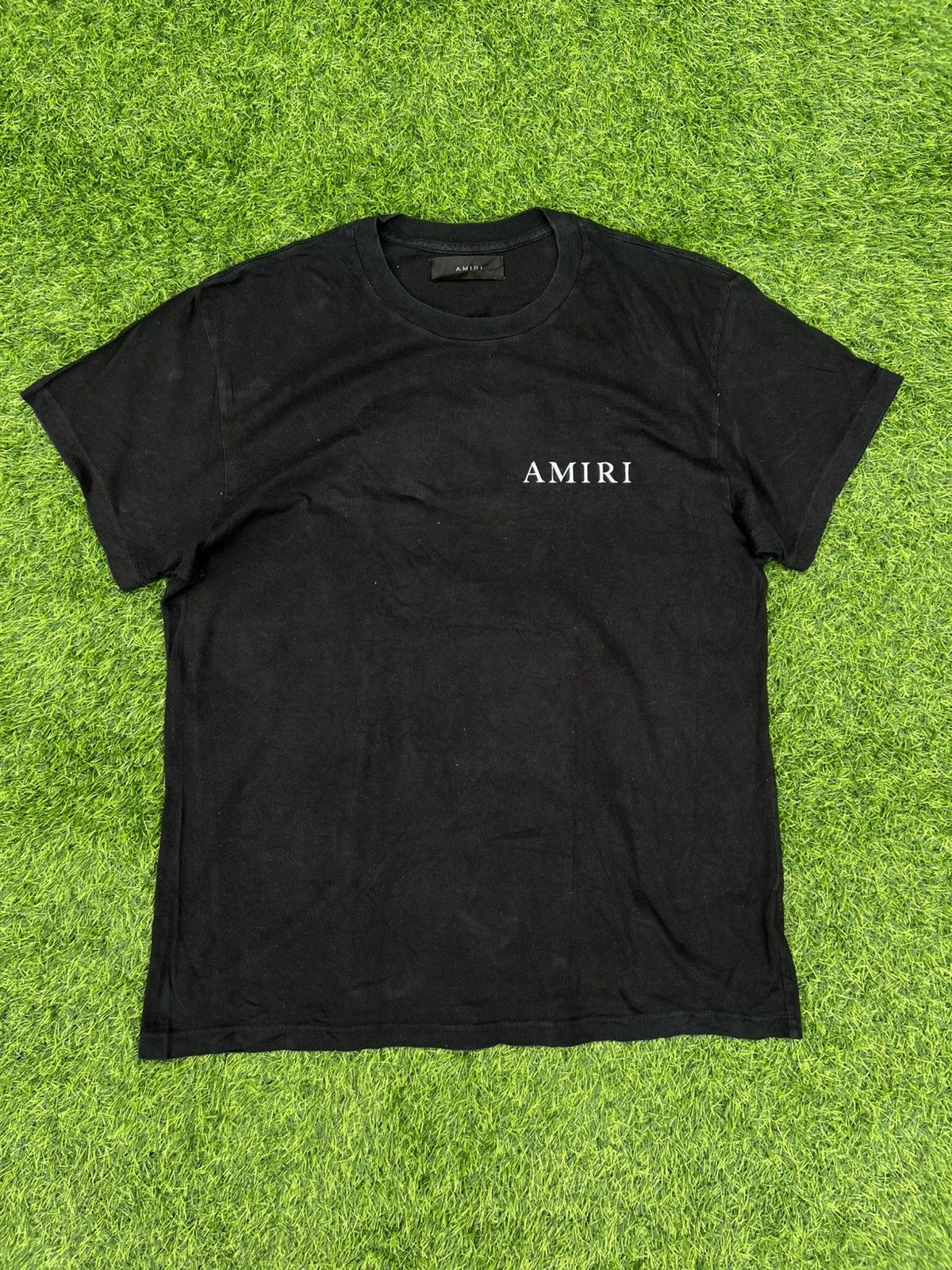 Amiri AMIRI Vintage Rose Embroidered Tee - Black Size US L / EU 52-54 / 3 - 2 Thumbnail