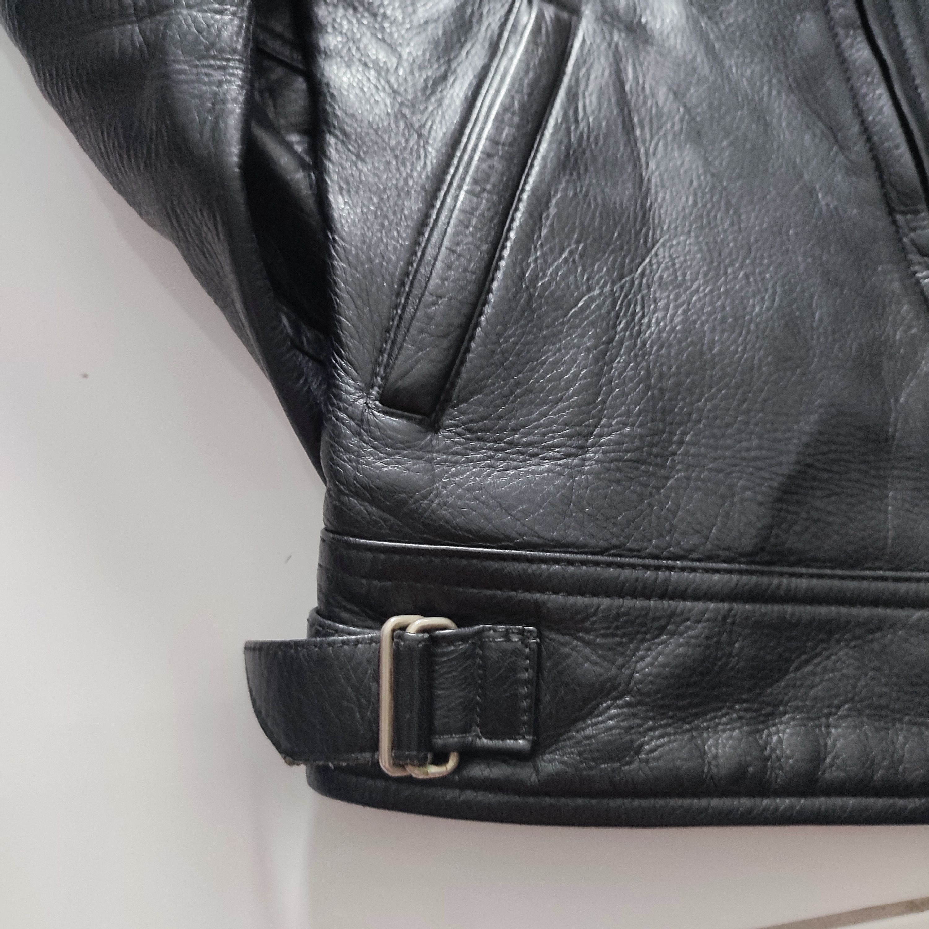 Japanese Brand 🔥STEALS🔥Rare Retro Kushitani leather Padded Jacket Size US S / EU 44-46 / 1 - 2 Thumbnail