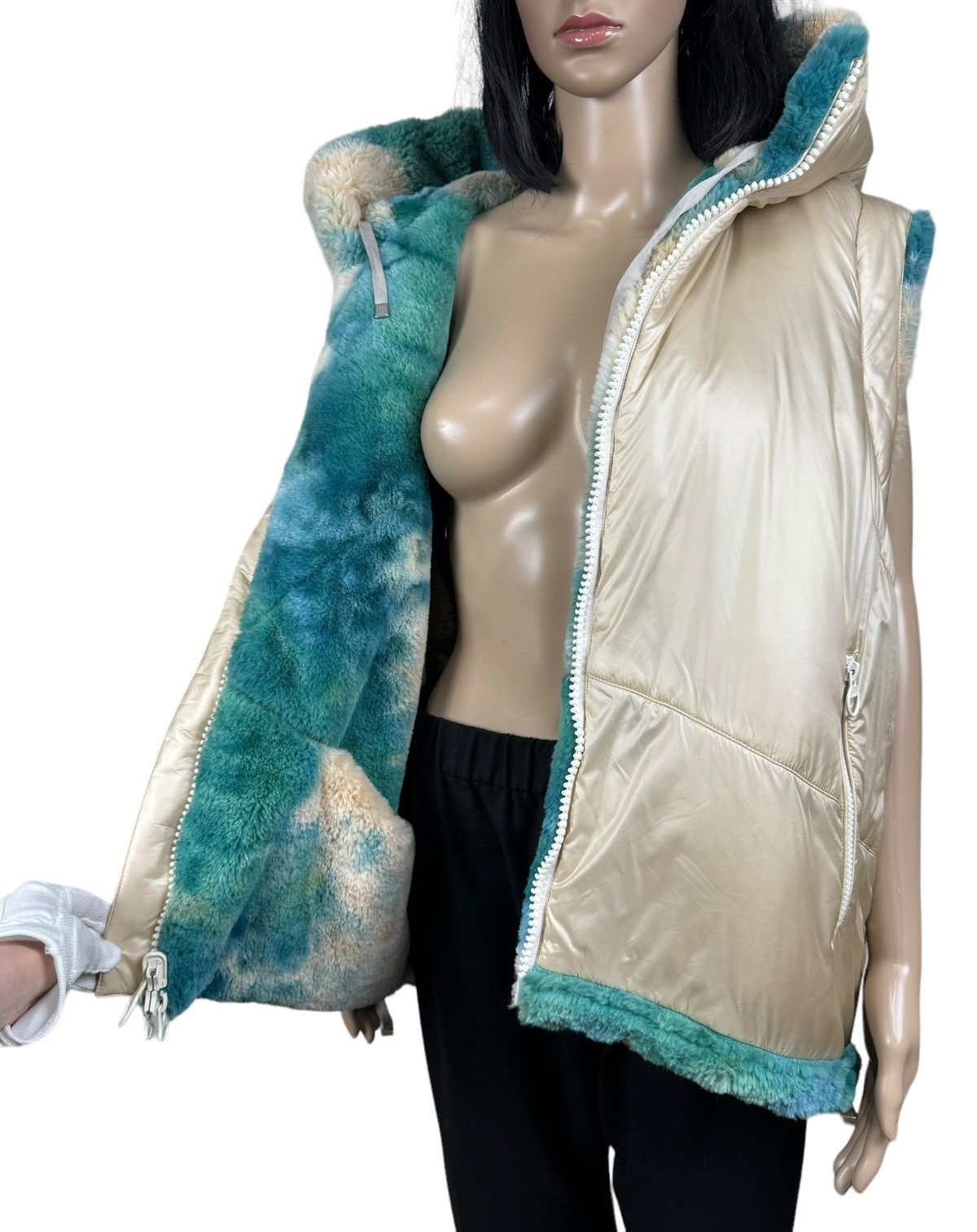 Other Duno Faux Fur Reversible Warm Gilet Vest size IT 42 Size M / US 6-8 / IT 42-44 - 16 Thumbnail