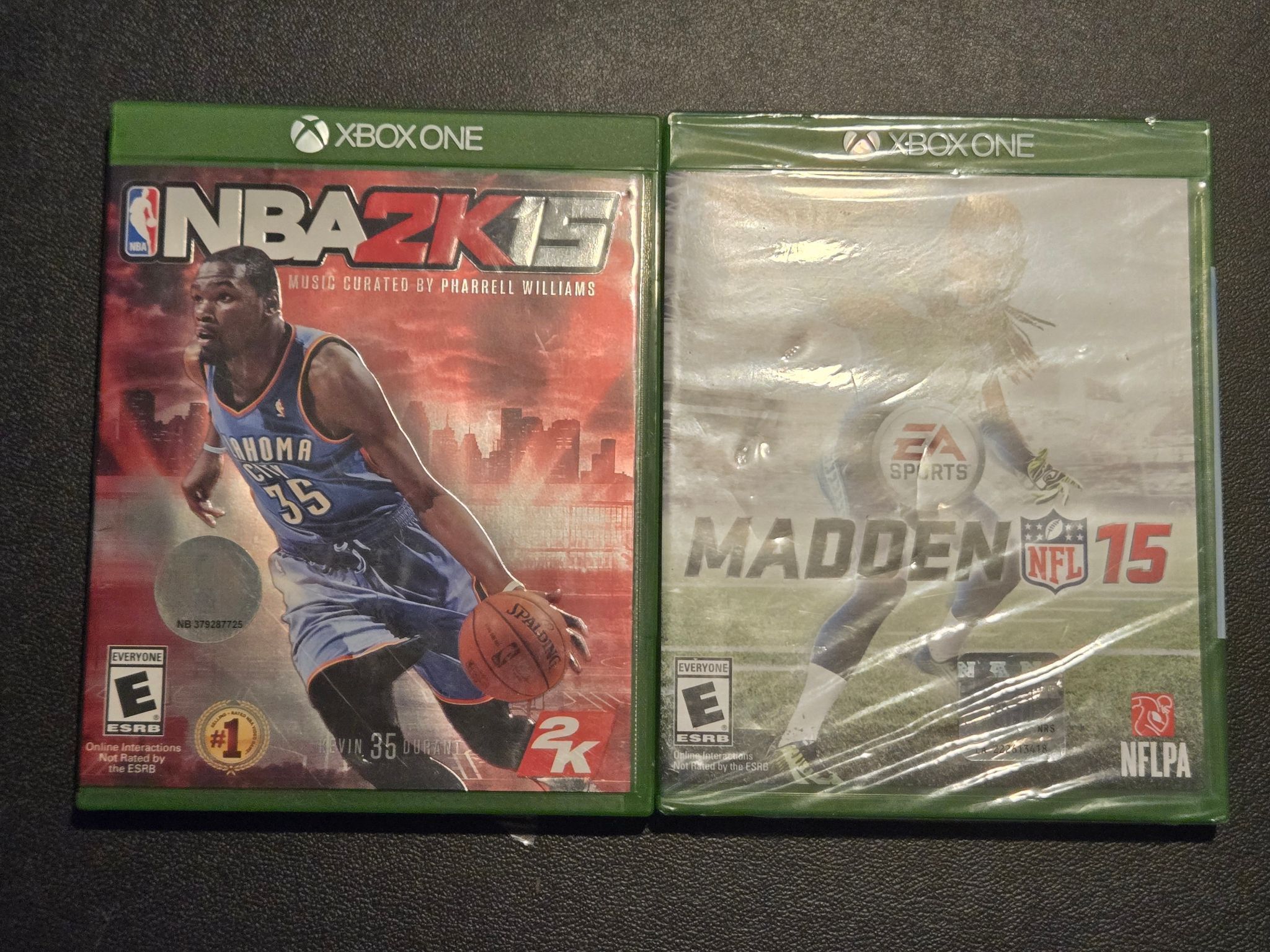 Xbox One Nba 2k15 & Madden NFL 15 Sealed - Sports Video in Green, Men's