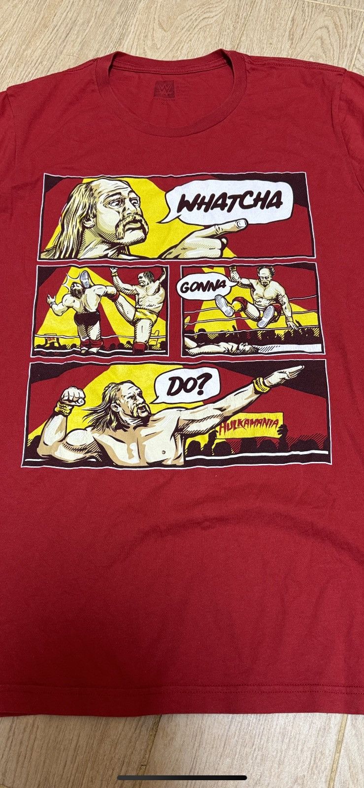 Vintage × WWE WWE Hulk Hogan “Watcha Gonna Do?” distressed vintage t shirt Size US XL / EU 56 / 4 - 4 Thumbnail