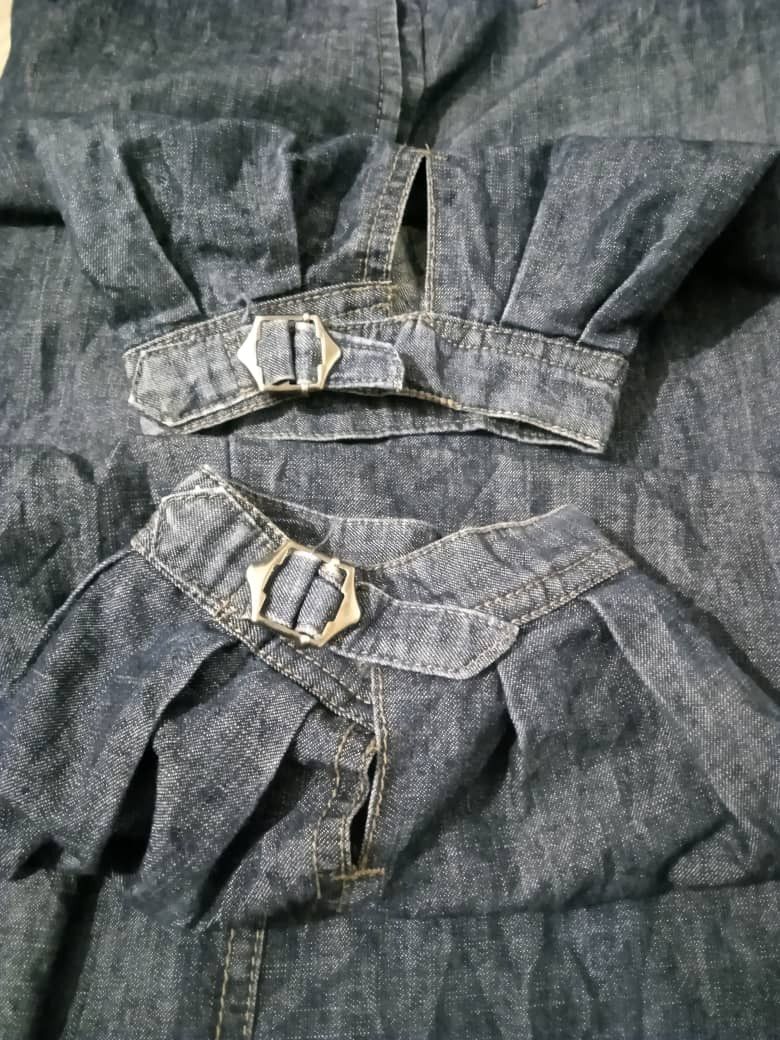 Japanese Brand × Vintage Vtg Denim WM Nikka Multiple Cargo Baggy Size US 32 / EU 48 - 5 Thumbnail