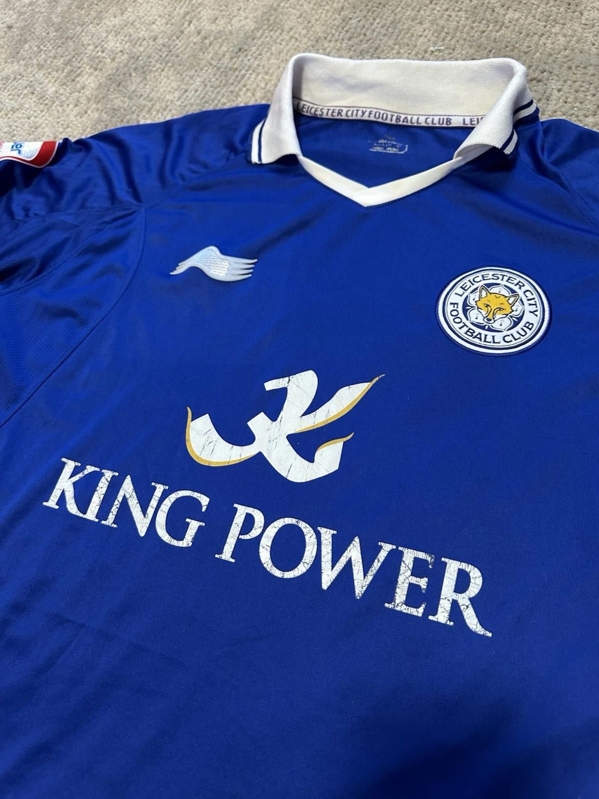 Other LEICESTER CITY 2011 2012 FOOTBALL SHIRT SOCCER JERSEY BURRDA Size US M / EU 48-50 / 2 - 4 Thumbnail