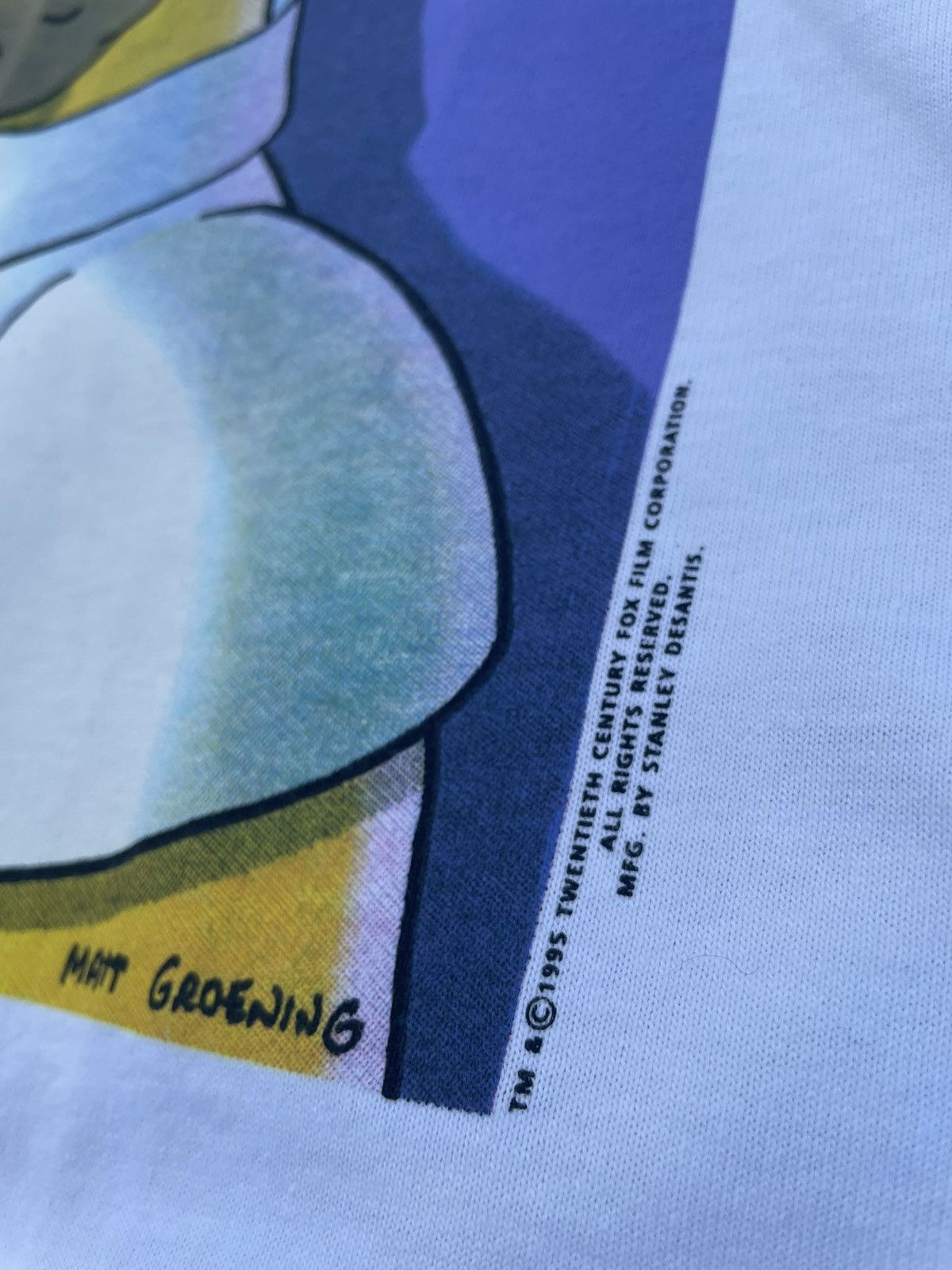 The Simpsons Vintage Homer Simpson Shirt Size US L / EU 52-54 / 3 - 2 Thumbnail