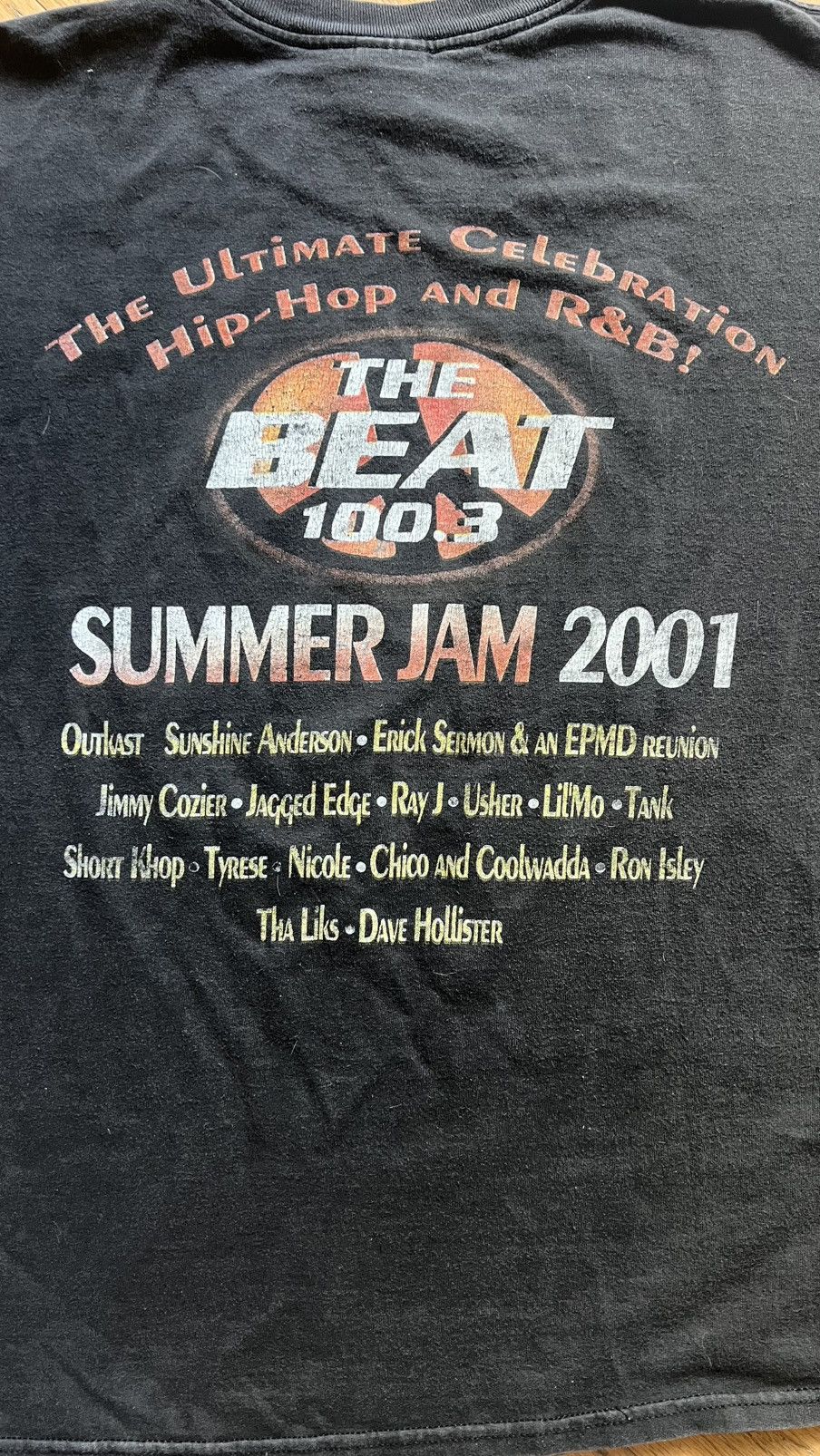 Vintage 2001 Summer Jam Rap/Hip Hop Festival Tee Size US XL / EU 56 / 4 - 4 Thumbnail
