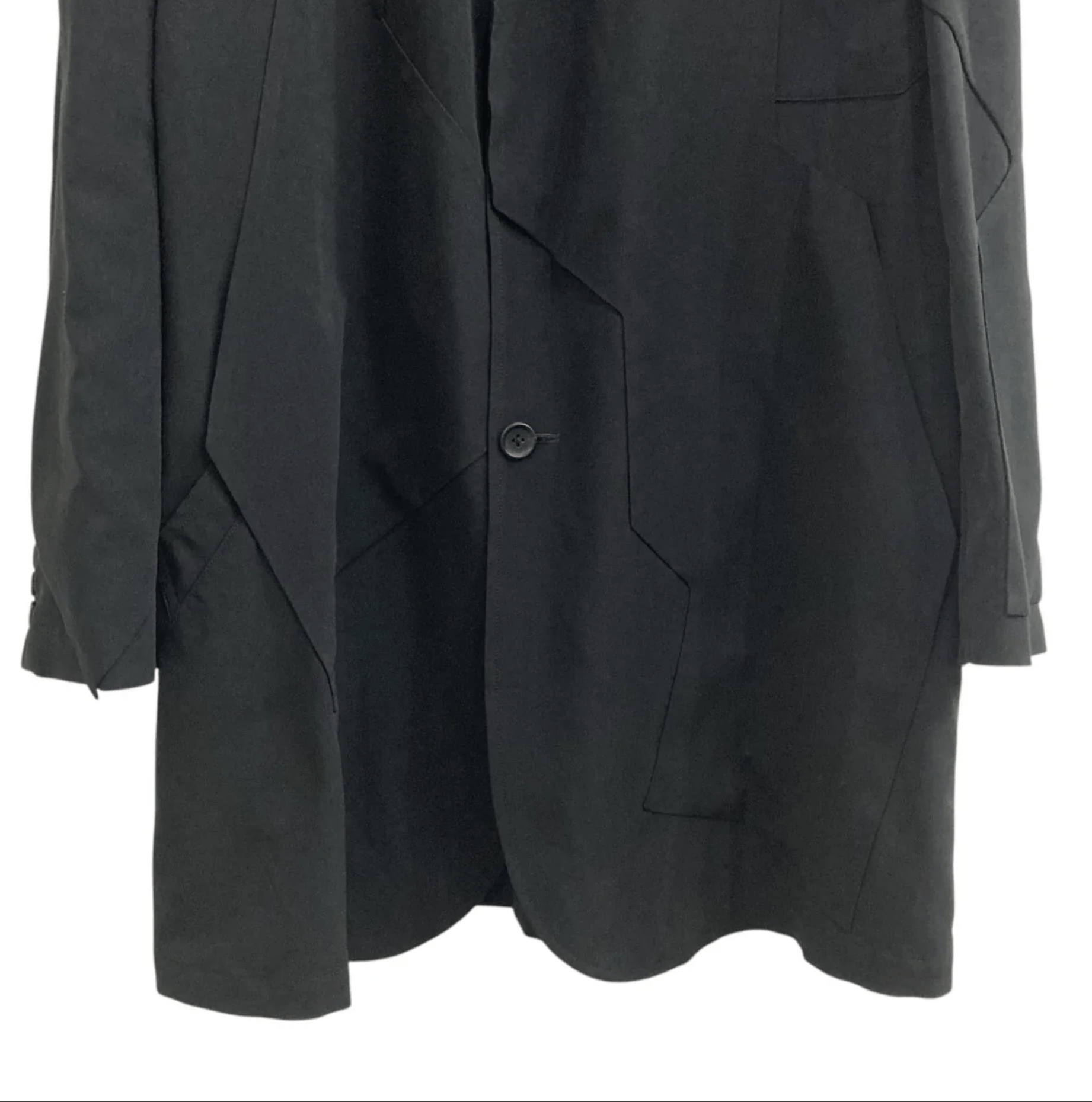 Yohji Yamamoto Yohji Yamamoto - TA/TUXEDO Long Jacket Size US L / EU 52-54 / 3 - 3 Thumbnail