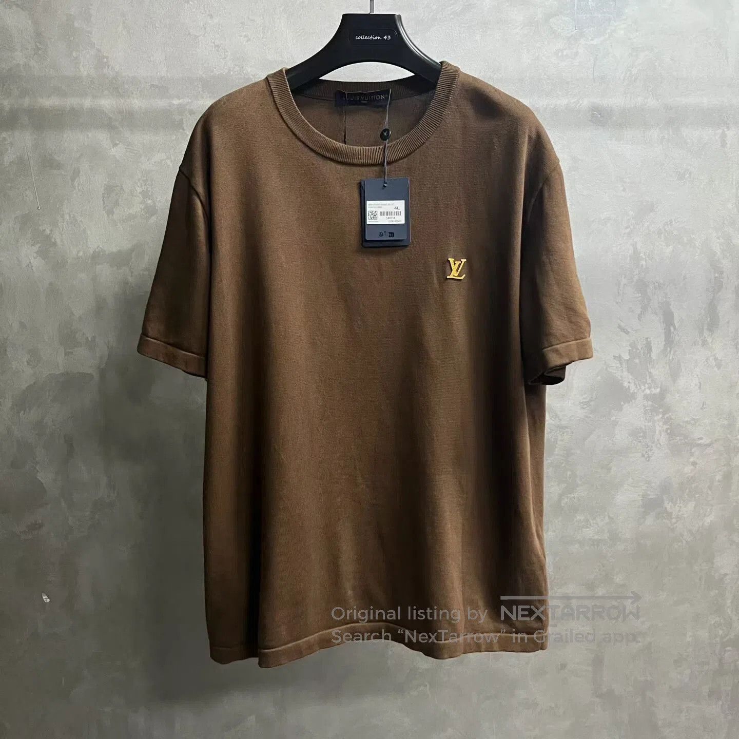 Louis Vuitton Louis Vuitton size 4L Logo-print short-sleeved round-neck T Size US XXL / EU 58 / 5 - 1 Thumbnail