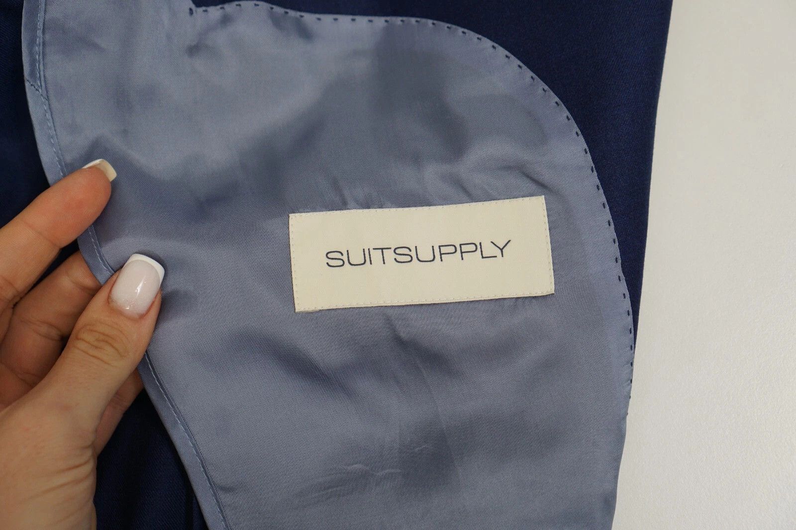 Suitsupply Men Suitsupply Blazer La Spalla Navy Vitale Barberis US40 Size 40R - 5 Thumbnail