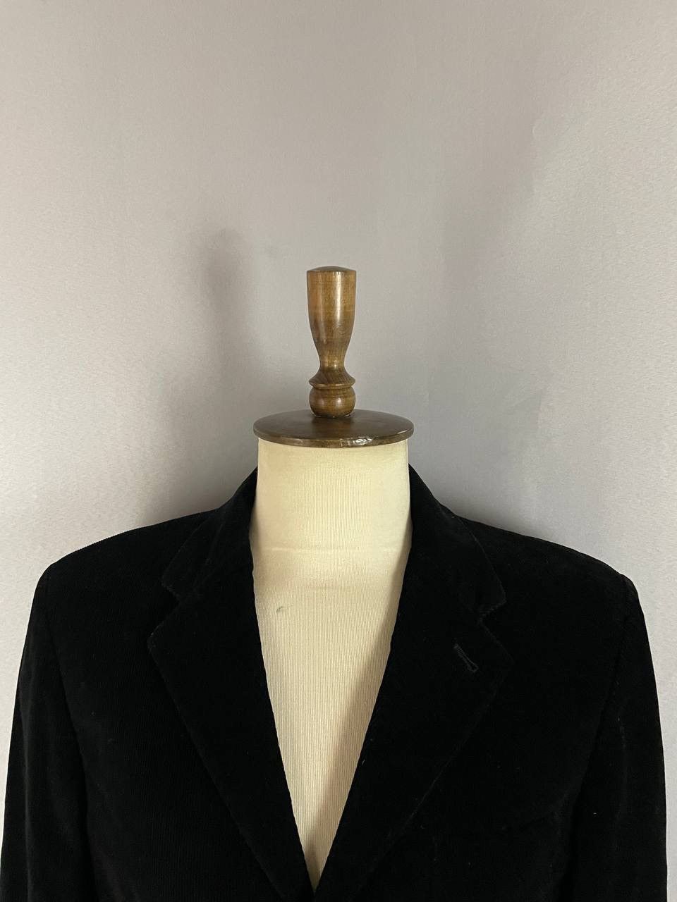 Prada Prada Corduroy Blazer Jacket Black Size US M / EU 48-50 / 2 - 3 Thumbnail