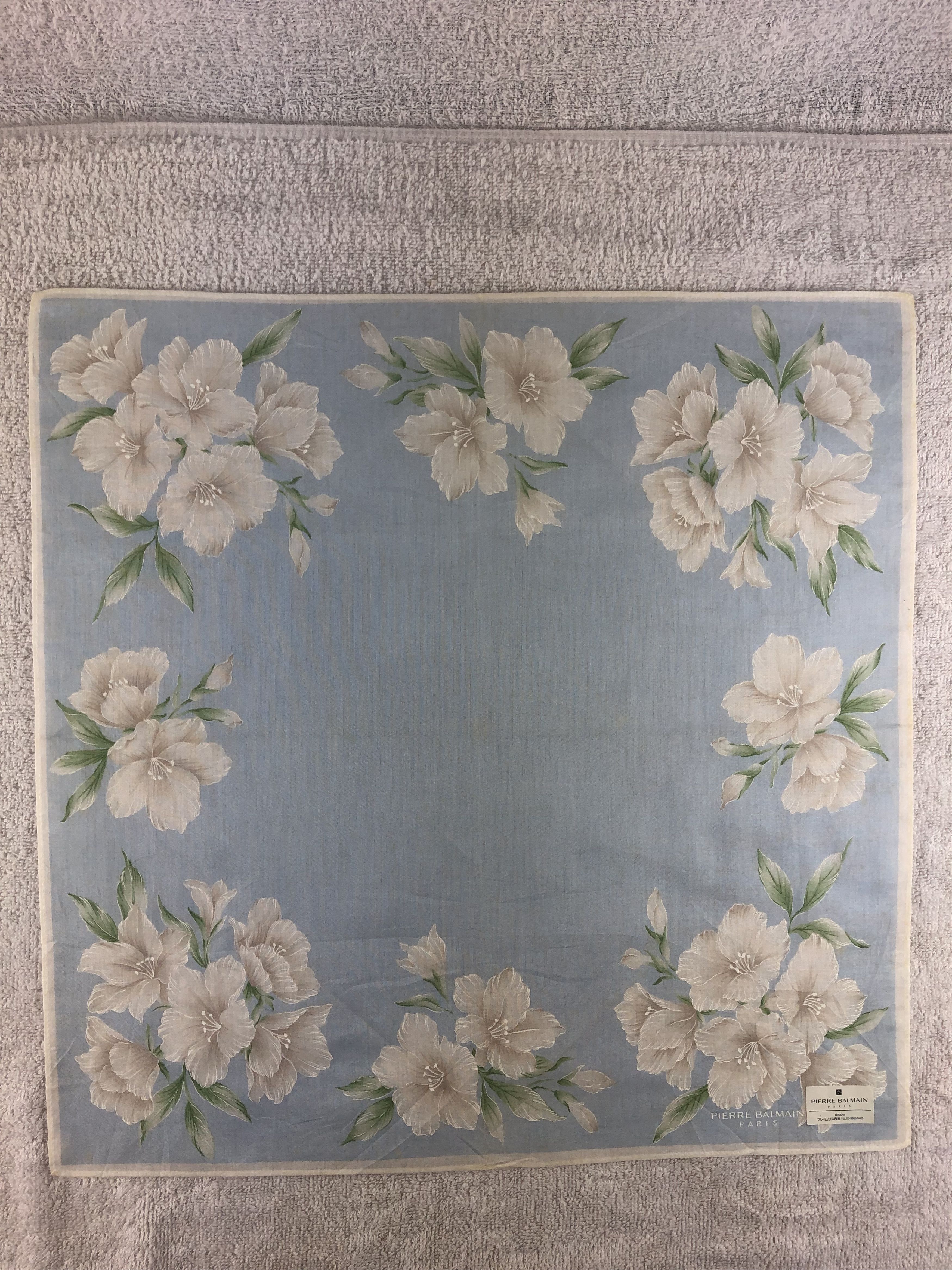 Pierre Balmain × Vintage Pierre Balmain Handkerchief / Bandana / Neckerchief Size ONE SIZE - 3 Thumbnail