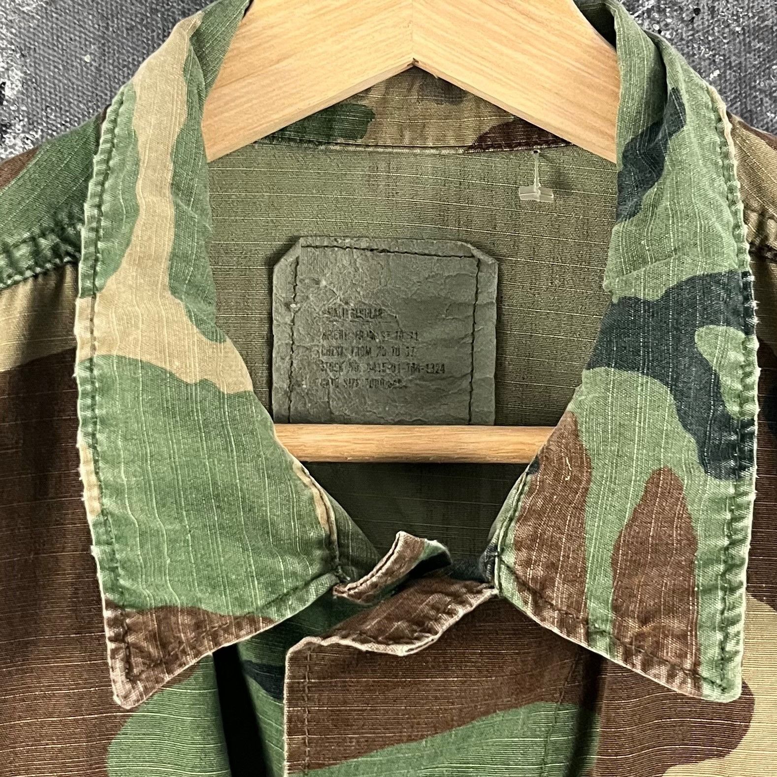 Vintage Vintage 90’s Army camo jacket Size US M / EU 48-50 / 2 - 4 Thumbnail