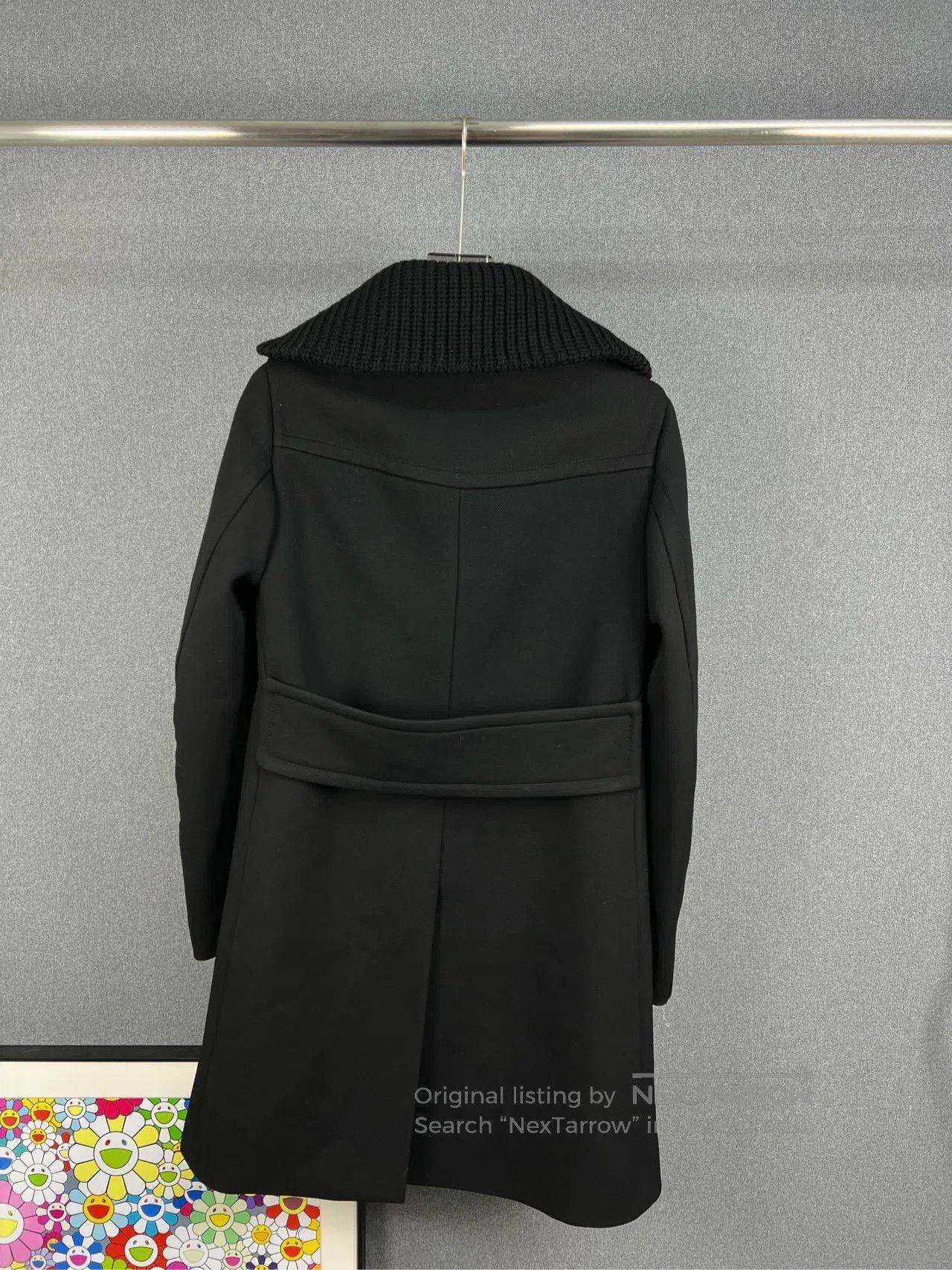 Prada PRADA Runway Double-Collar Wool Coat. Size US S / EU 44-46 / 1 - 2 Thumbnail