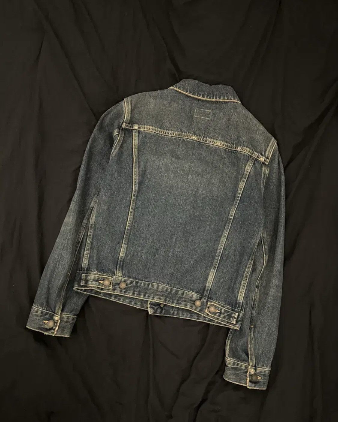 Saint Laurent Paris Saint Laurent Mud Washed Denim Jacket Size US S / EU 44-46 / 1 - 2 Thumbnail