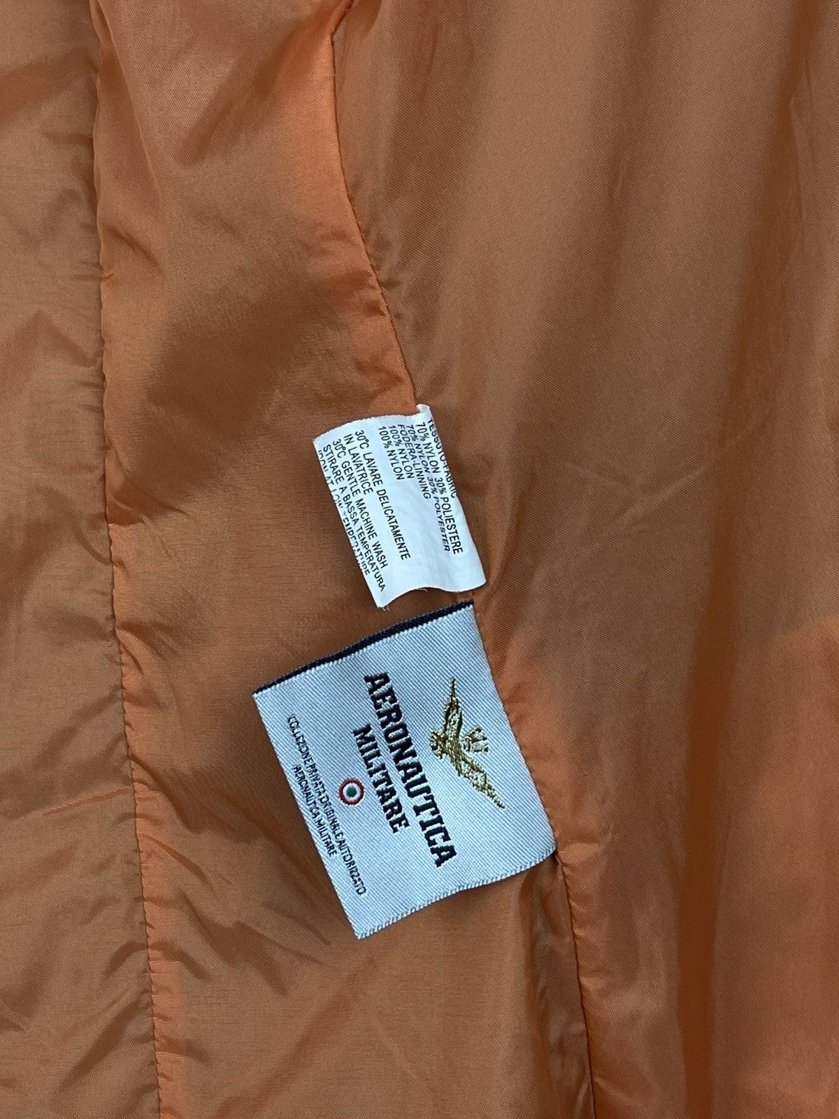 Aeronautica Militare × Vintage Aeronautica Militare Women’s Nylon Bleazer Jacket Size M / US 6-8 / IT 42-44 - 16 Thumbnail