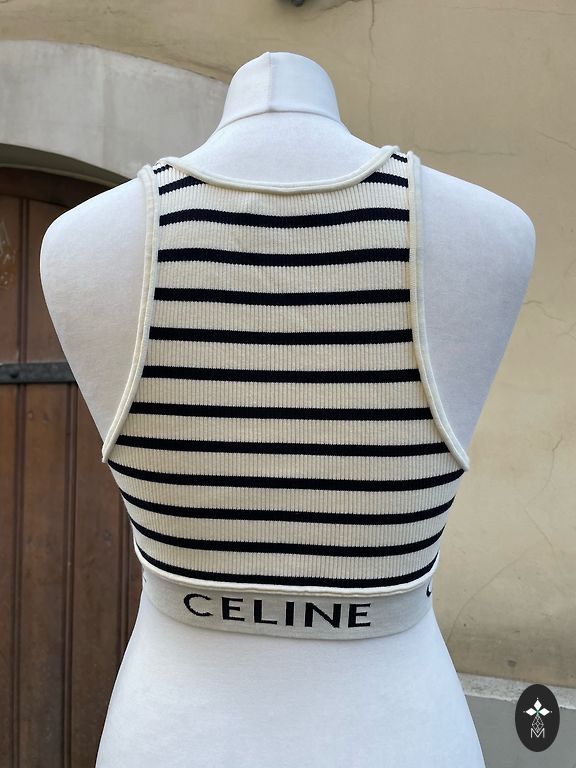 Celine Celine Jersey top Size M / US 6-8 / IT 42-44 - 4 Thumbnail