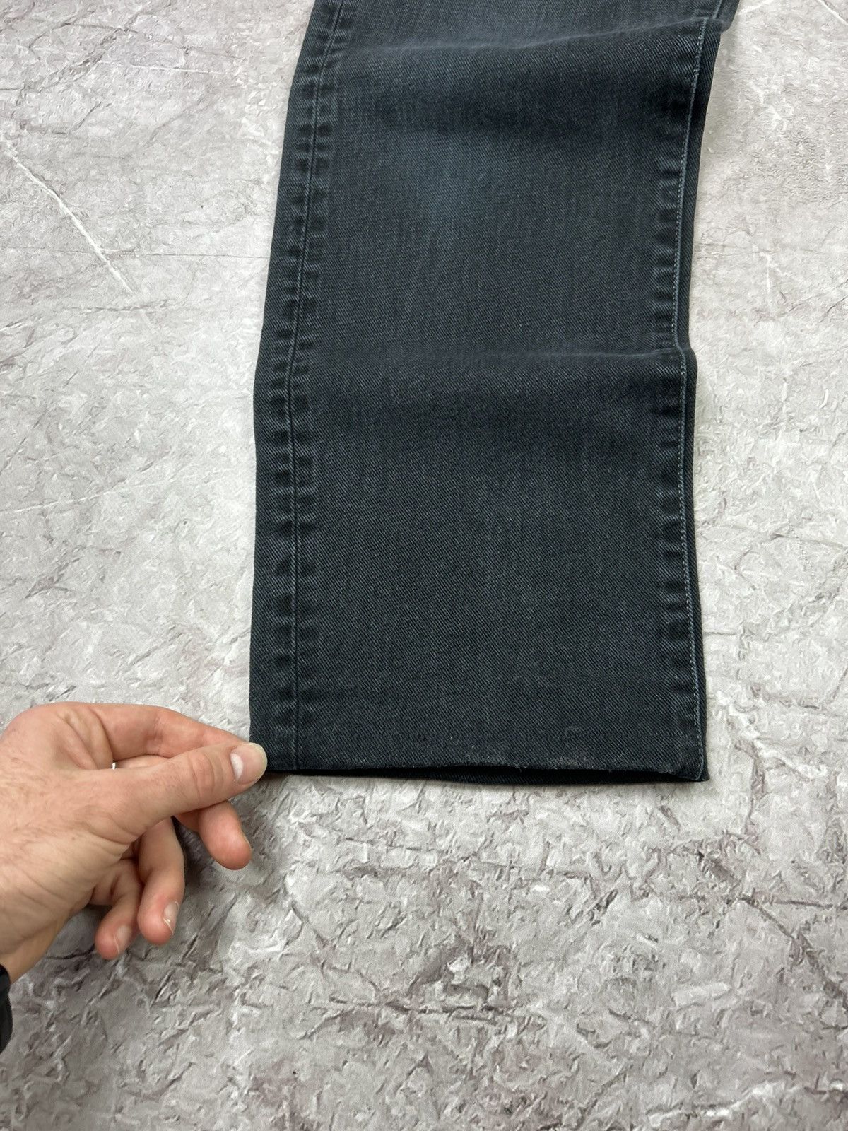 Diesel Pants Diesel Vintage Black Jeans Denim Luxury Y2k Baggy Fit Size US 30 / EU 46 - 18 Thumbnail
