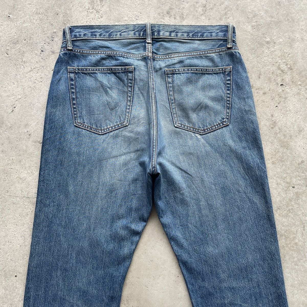 Japanese Brand W34💥 Vintage Japanese Brand Faded Jeans Mud Wash Denim Pants Size US 34 / EU 50 - 8 Thumbnail