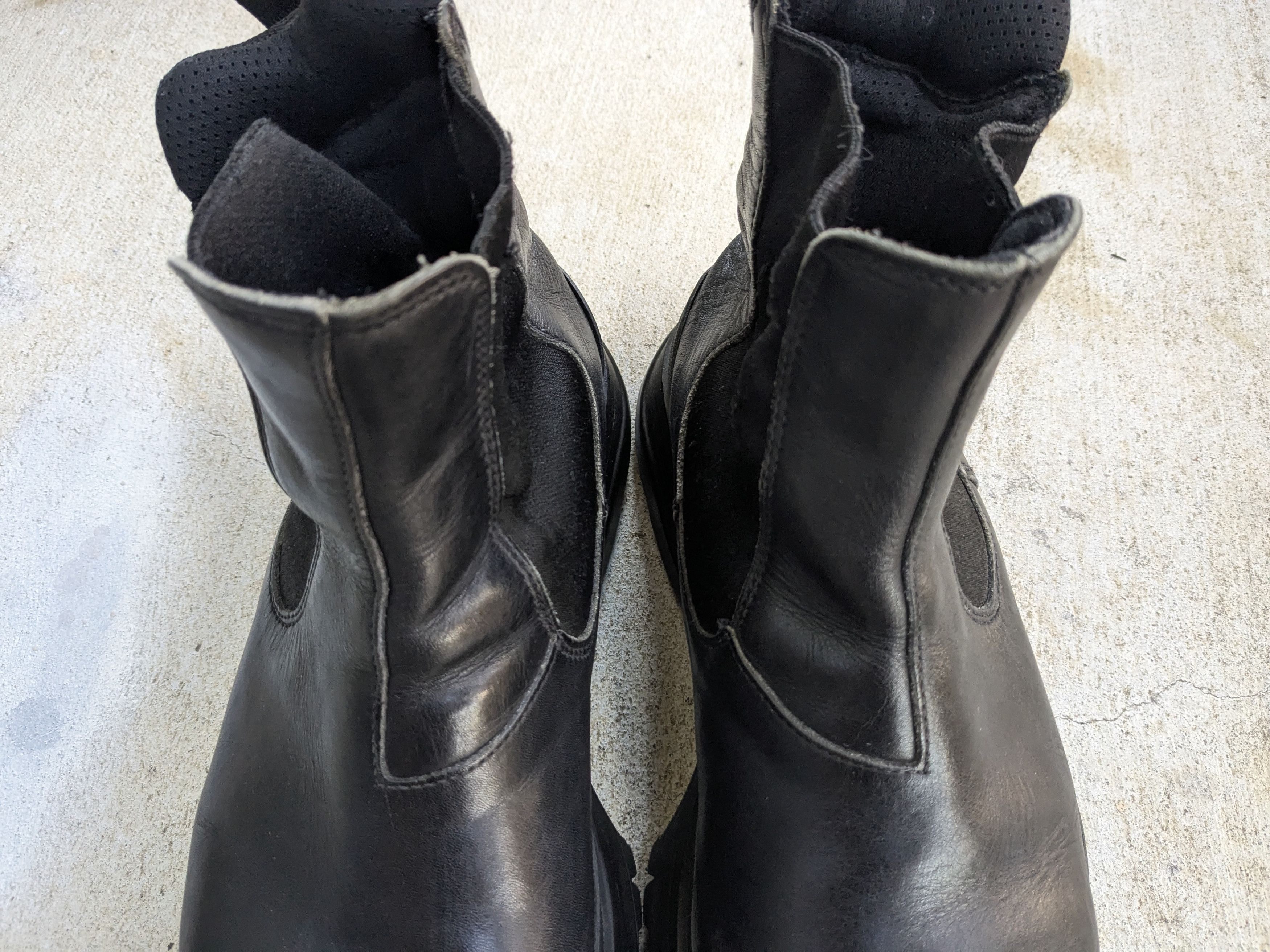 Prada Prada Chelsea Boots Black 10 Leather Chunky Rubber Platform Size US 10 / EU 43 - 8 Thumbnail
