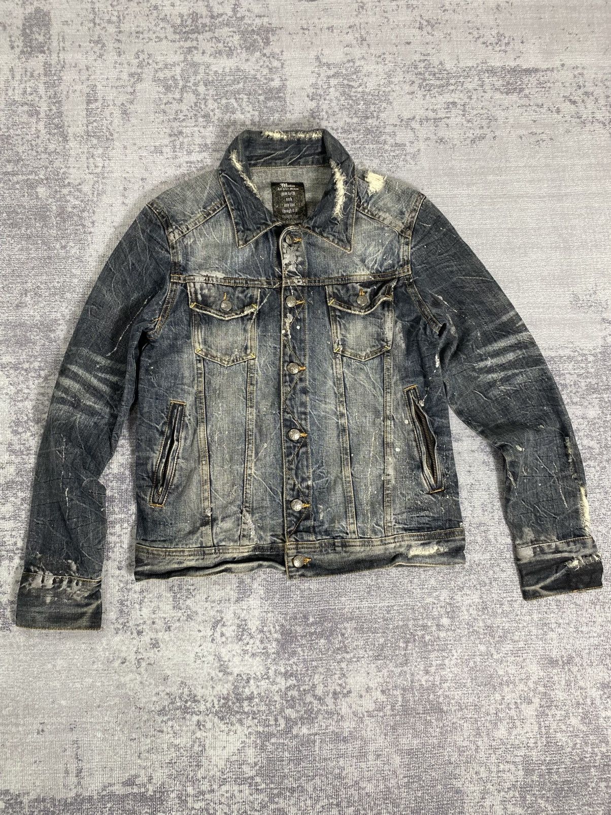 Japanese Brand japanese midas distressed jackets fashion archive Size US M / EU 48-50 / 2 - 7 Thumbnail